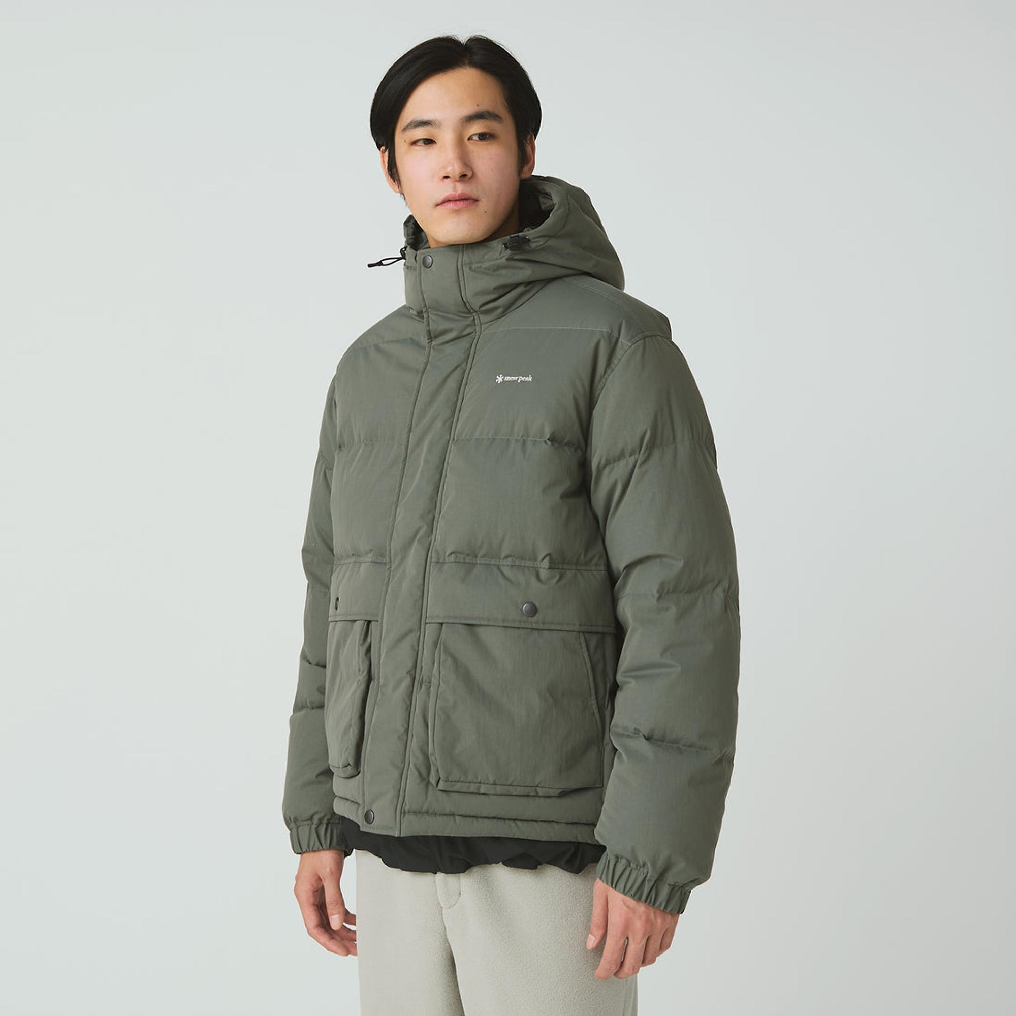 Product image 4 of 13 of Snow Peak Everyday Down Jacket - Charcoal