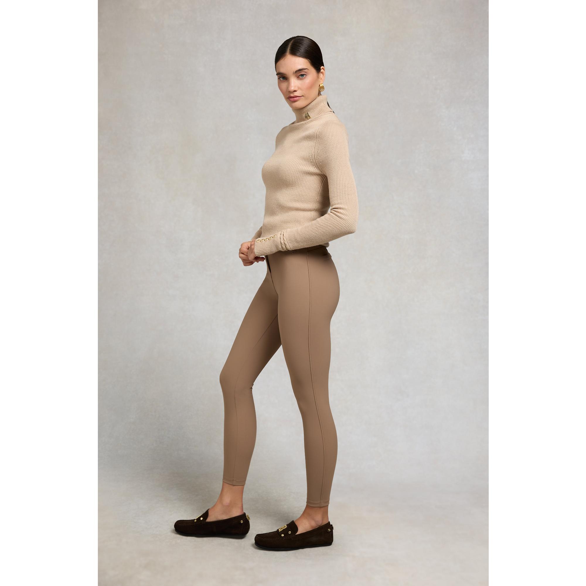 Product image 3 of 7 of Holland Cooper Women's Contour Trousers (Petite) - Mocha