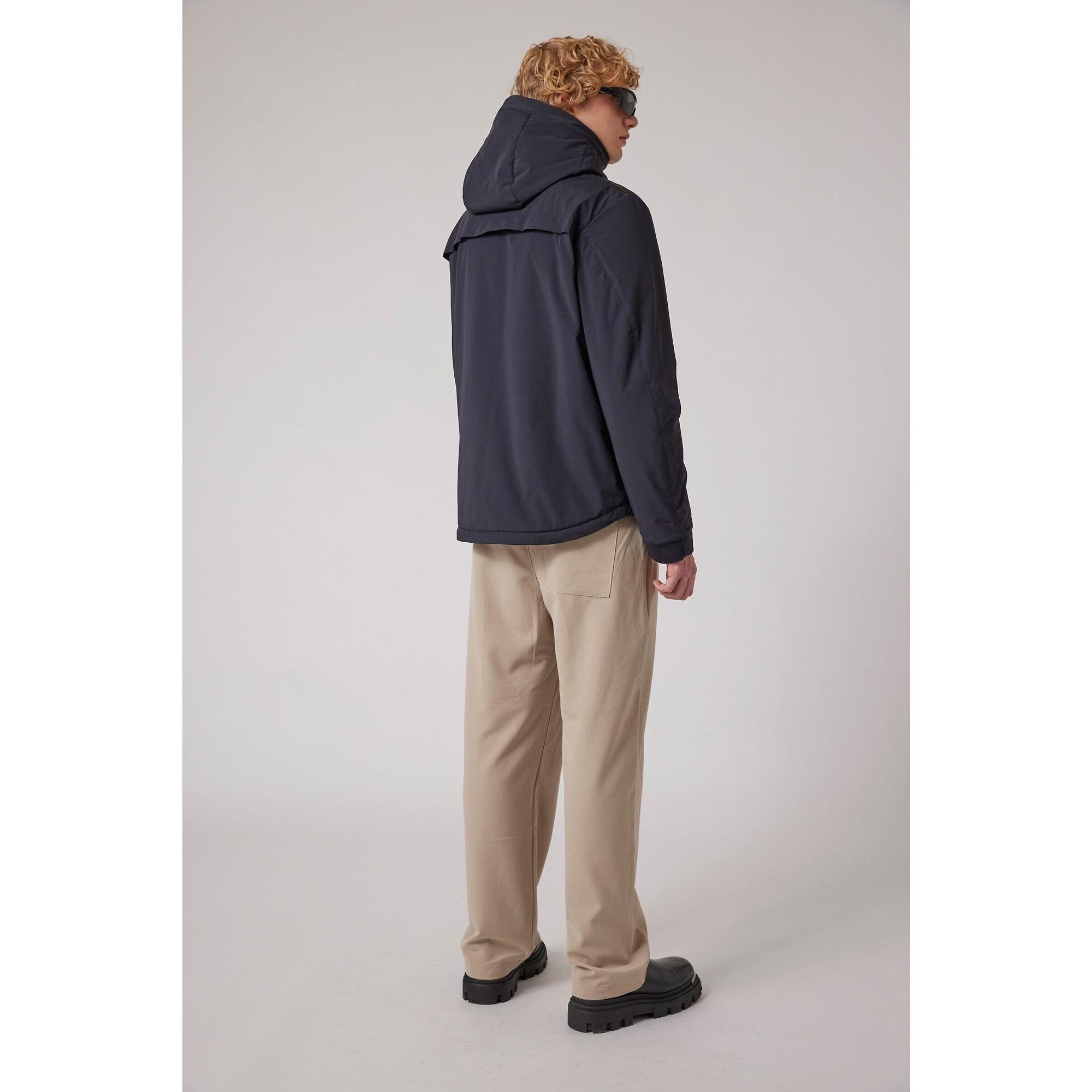 Product image 7 of 8 of Parajumpers Men's Nivek Padded Hooded Jacket - Blue Navy