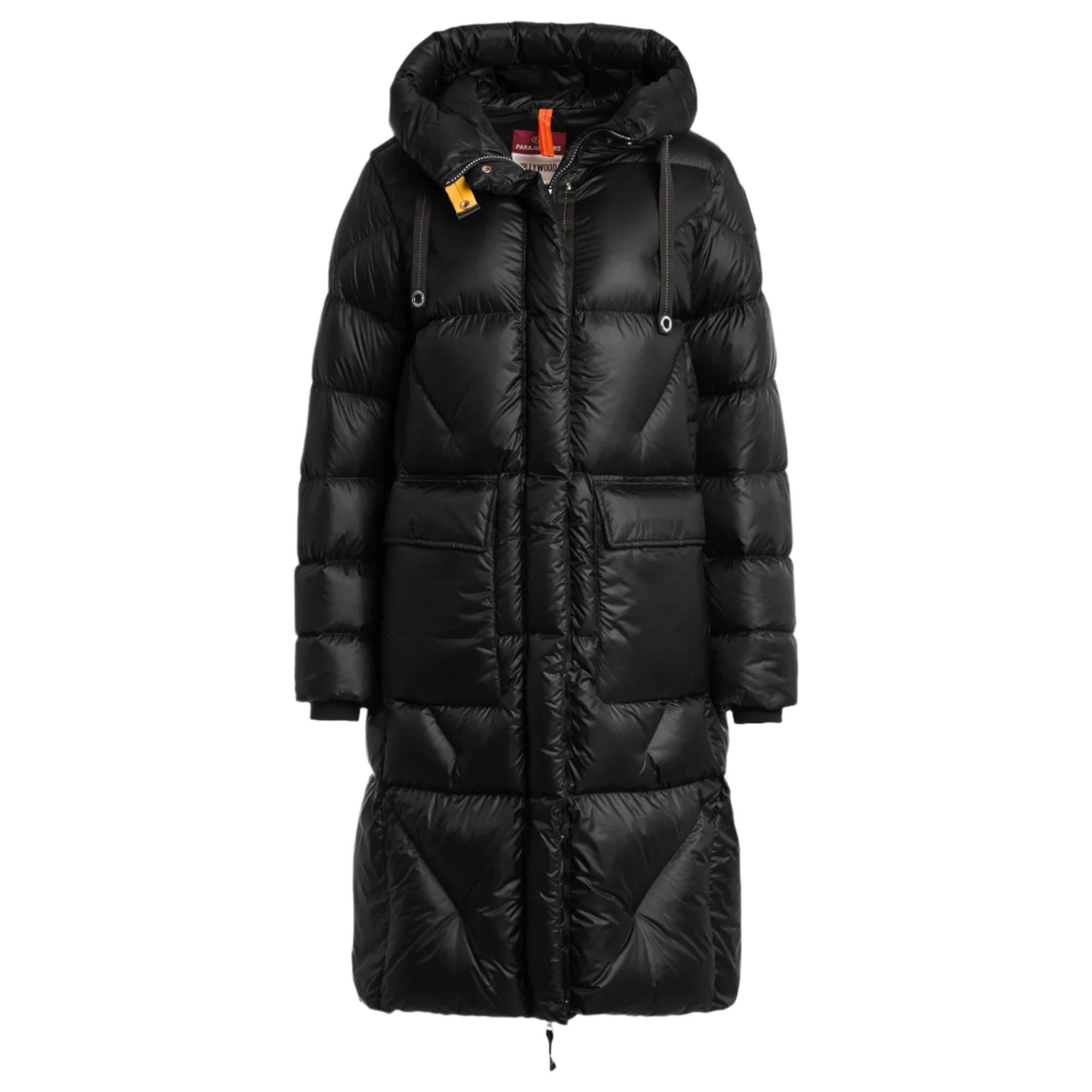 Product image 1 of 4 of Parajumpers Women's Leonie Hooded Long Down Coat - Black