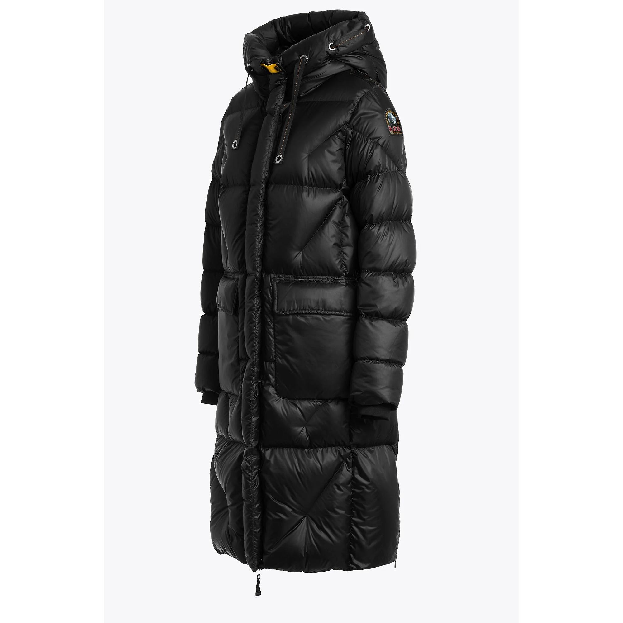 Product image 2 of 4 of Parajumpers Women's Leonie Hooded Long Down Coat - Black