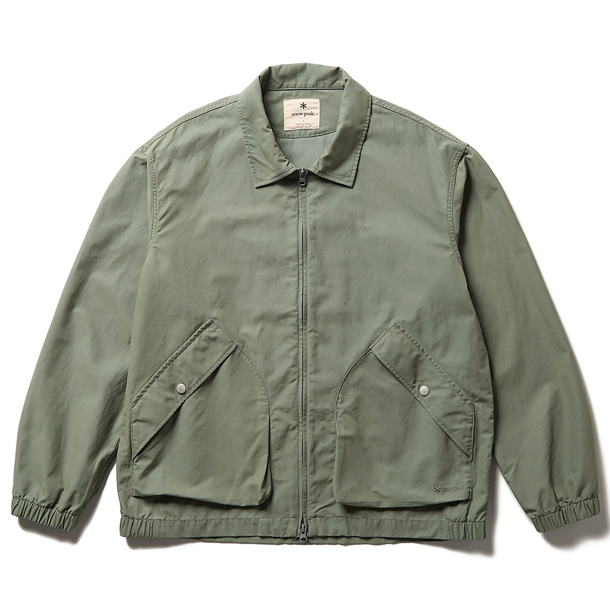 Product image 1 of 3 of Snow Peak Light Dobby Cloth Harrington Jacket - Foliage