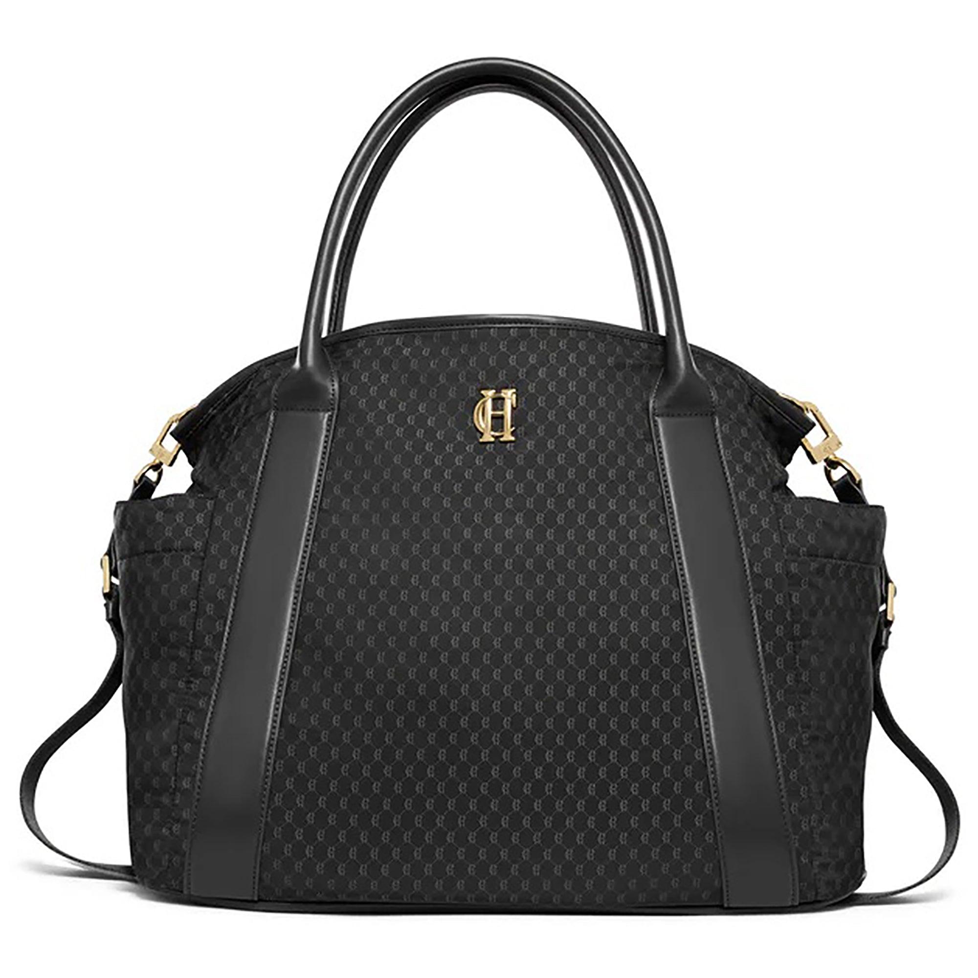 Product image 1 of 8 of Holland Cooper Women's Cheltenham Tote Bag - Black Monogram