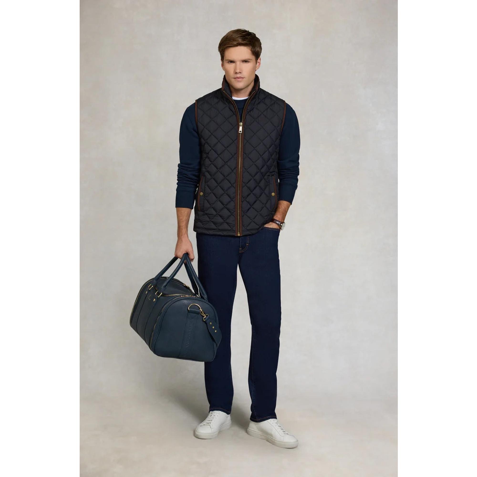 Product image 4 of 10 of Holland Cooper Men's Country Quilted Gilet - Ink Navy