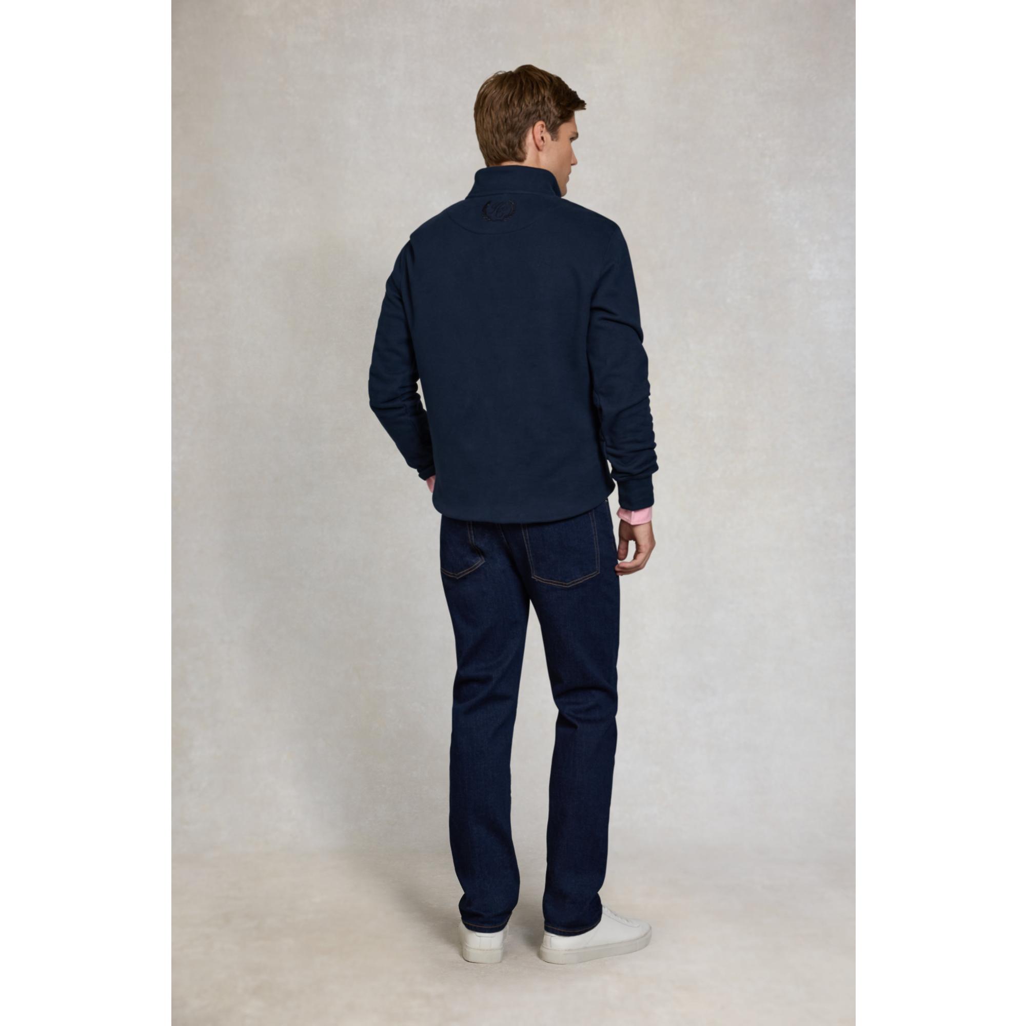 Product image 5 of 8 of Holland Cooper Men's Quarter Zip Sweat - Ink Navy