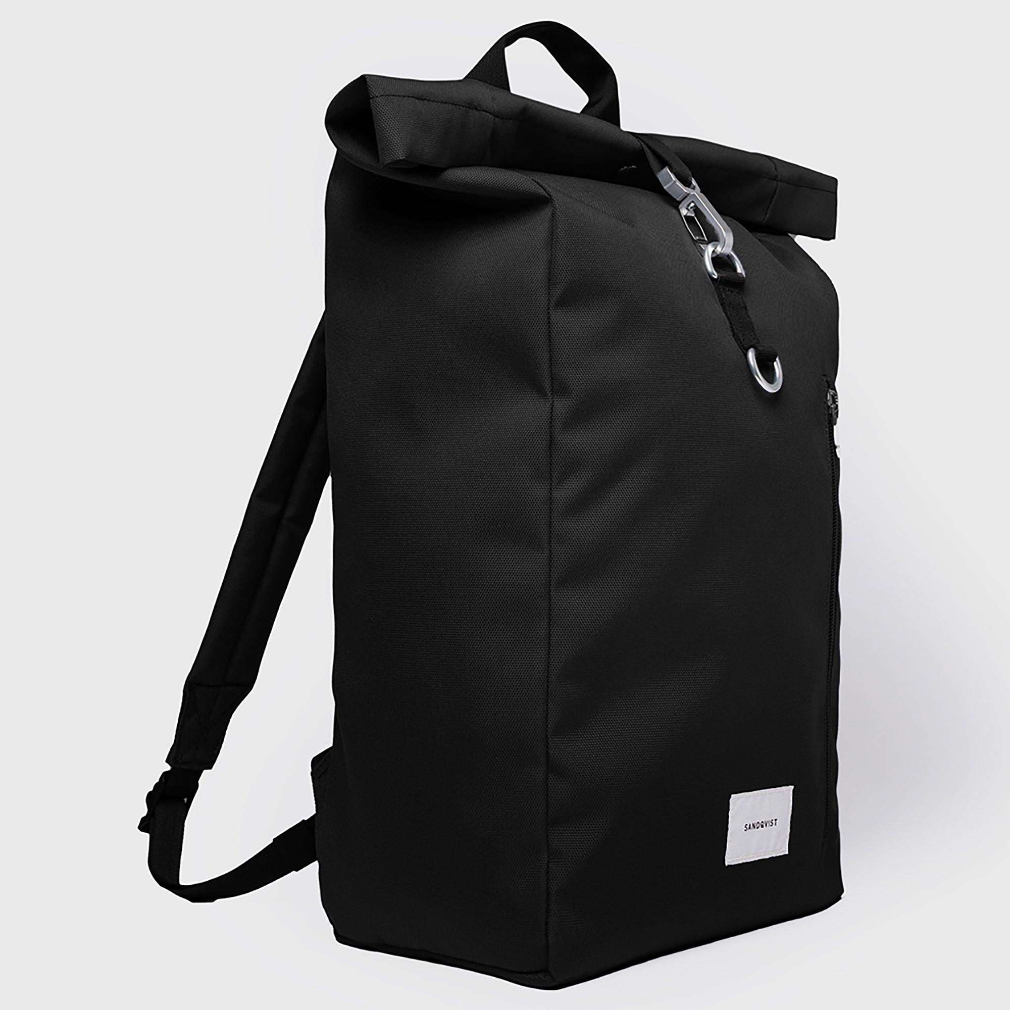 Product image 4 of 12 of Sandqvist Ground Rolltop Backpack L 19L 16" - Black