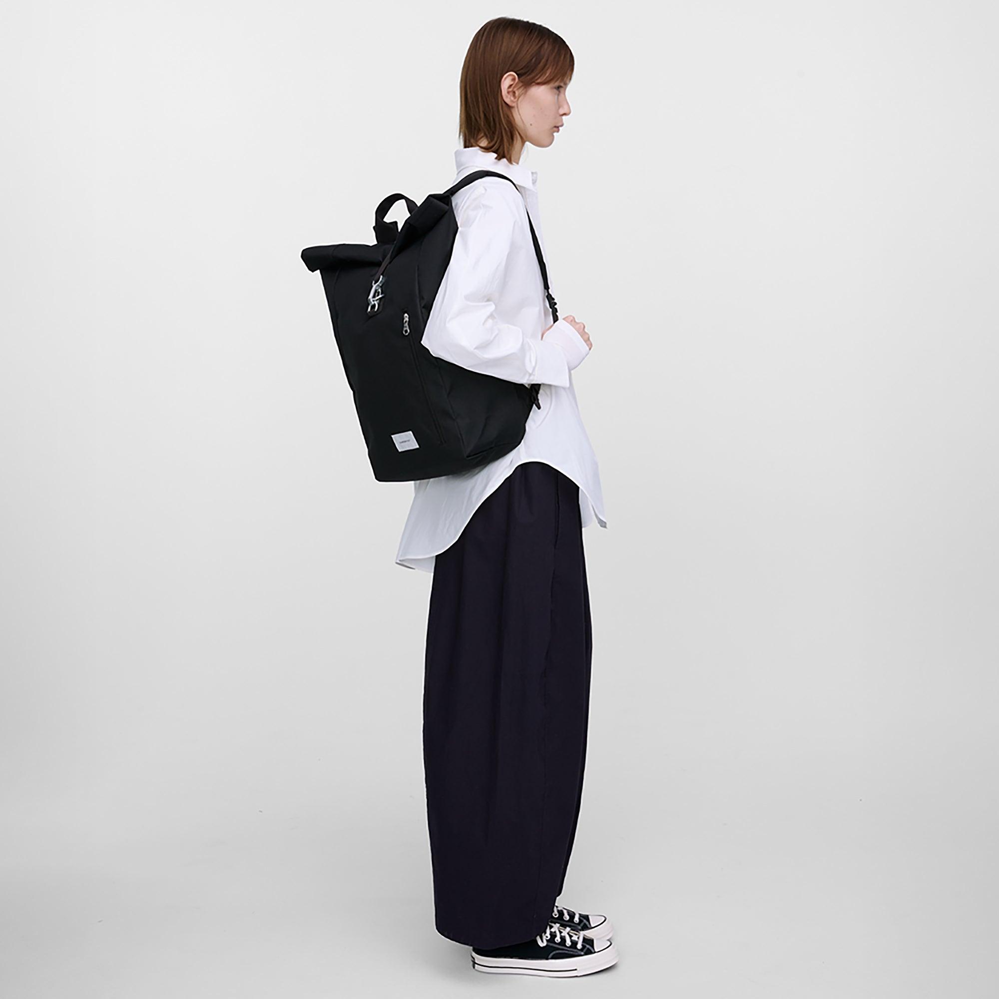 Product image 11 of 12 of Sandqvist Ground Rolltop Backpack L 19L 16" - Black