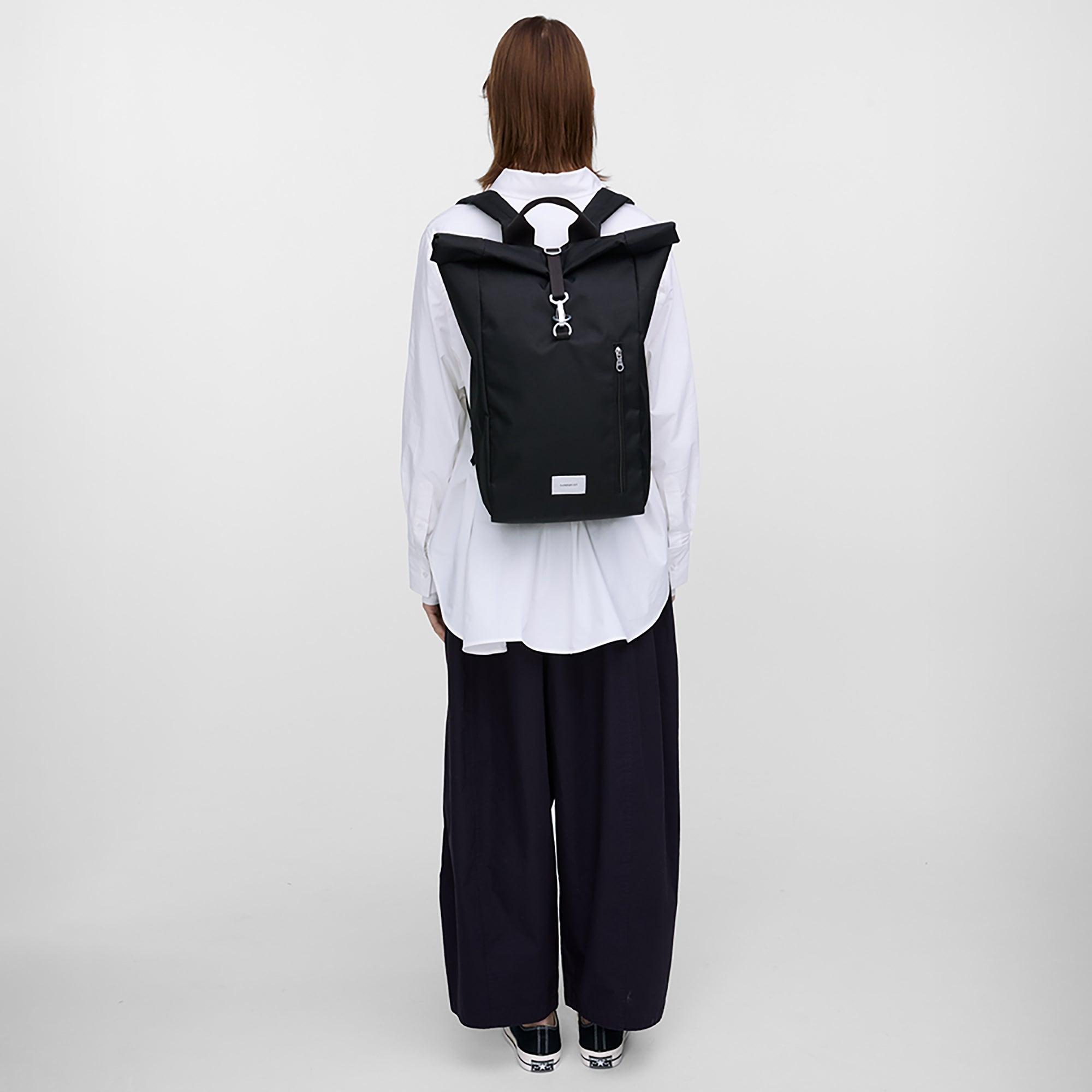 Product image 12 of 12 of Sandqvist Ground Rolltop Backpack L 19L 16" - Black