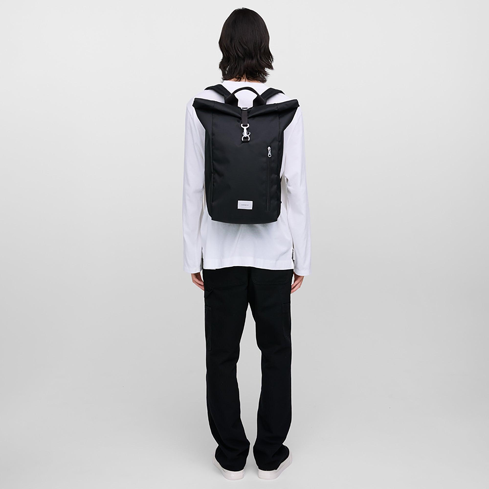 Product image 7 of 12 of Sandqvist Ground Rolltop Backpack L 19L 16" - Black