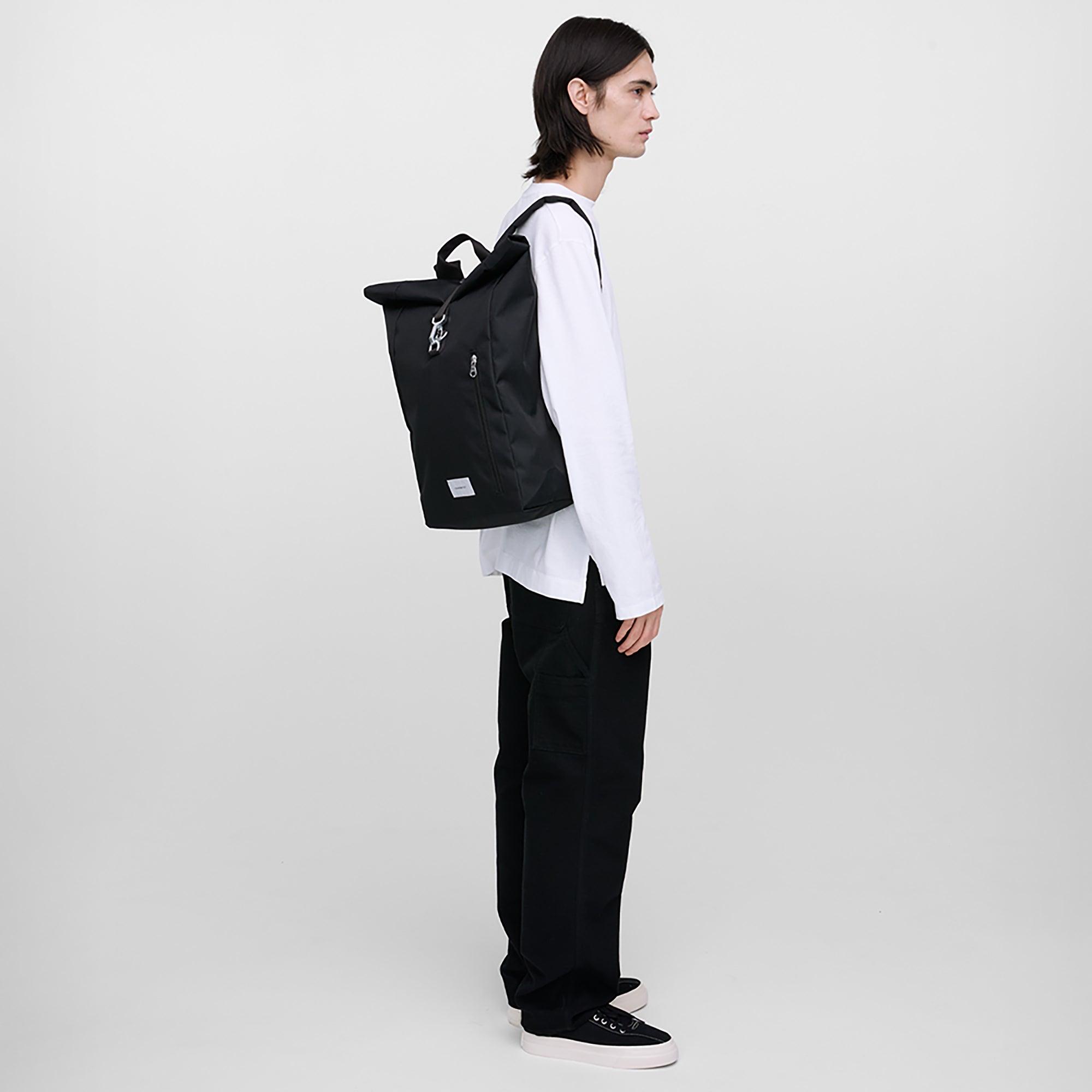 Product image 8 of 12 of Sandqvist Ground Rolltop Backpack L 19L 16" - Black