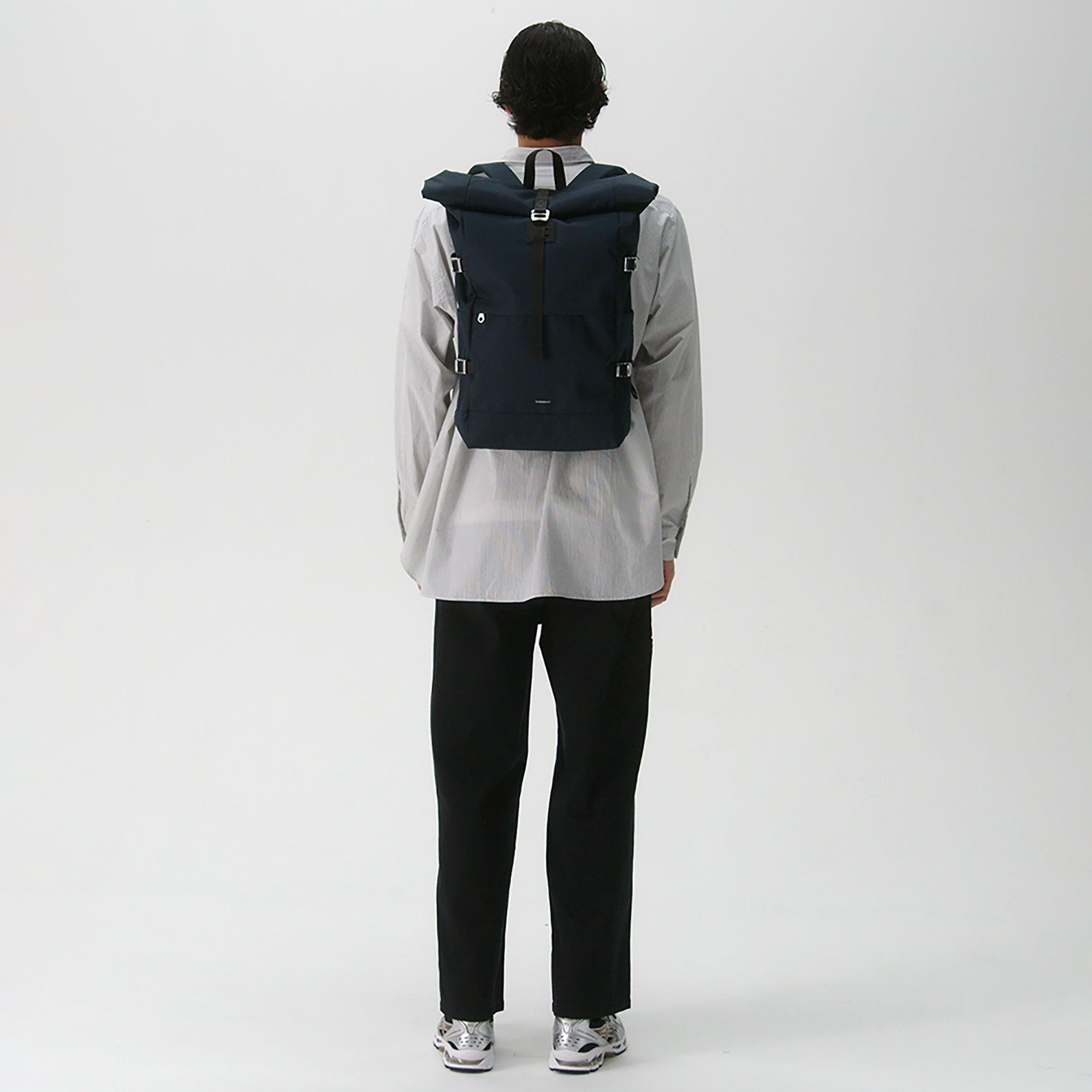 Product image 9 of 10 of Sandqvist Icon Rolltop Backpack L - 26L - Navy
