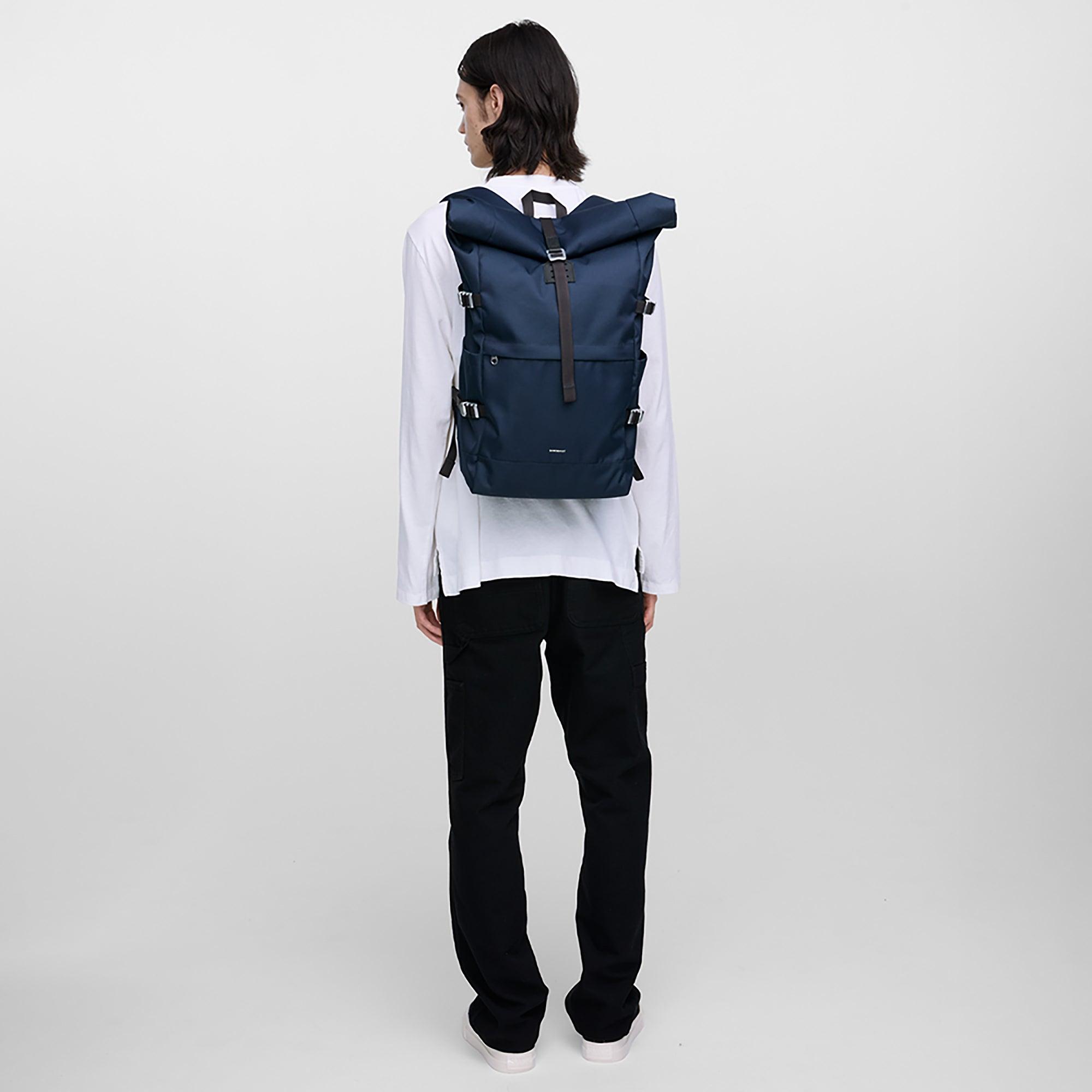 Product image 7 of 10 of Sandqvist Icon Rolltop Backpack L - 26L - Navy