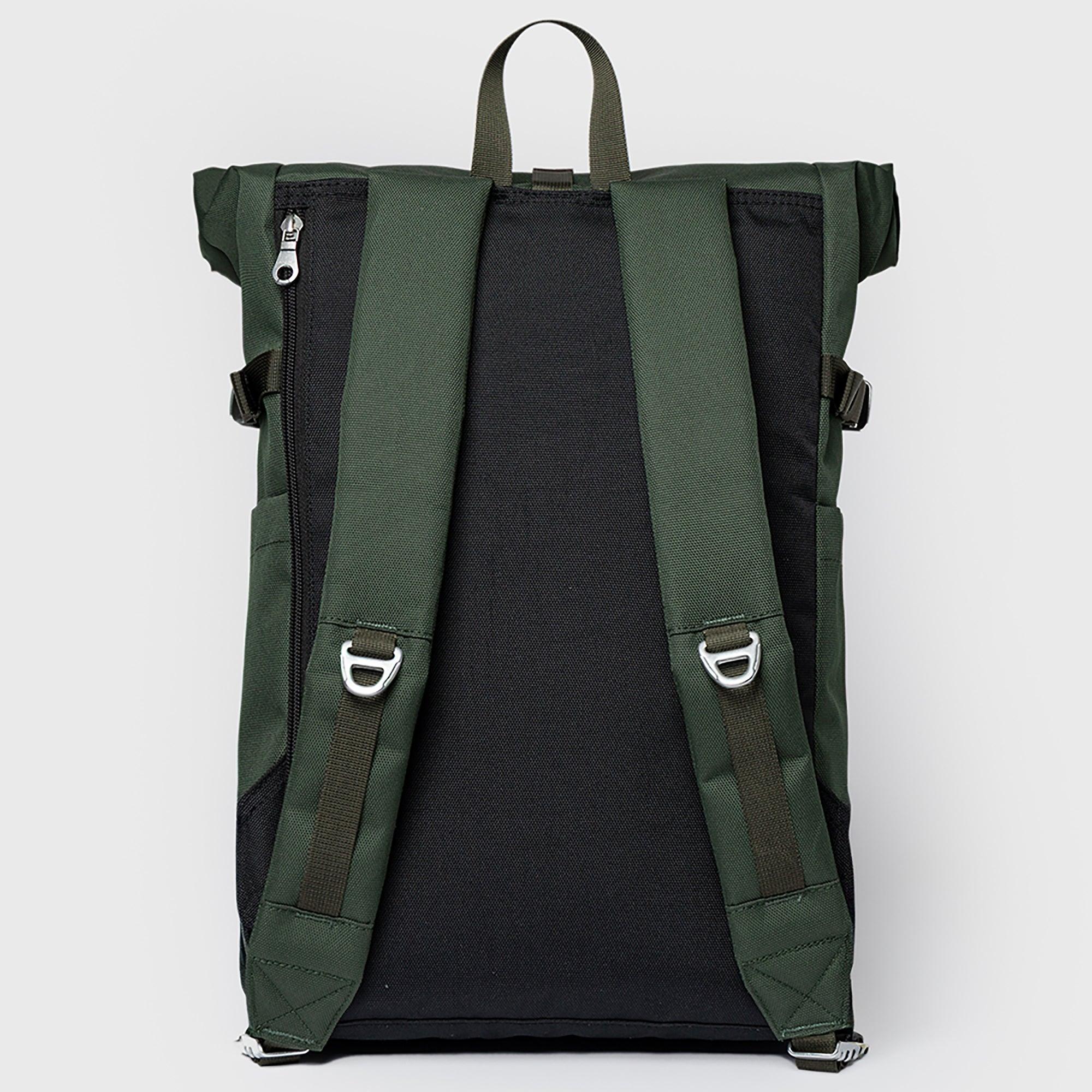 Product image 4 of 12 of Sandqvist Icon Rolltop Backpack M - 23L - Dawn Green/Dark Brown
