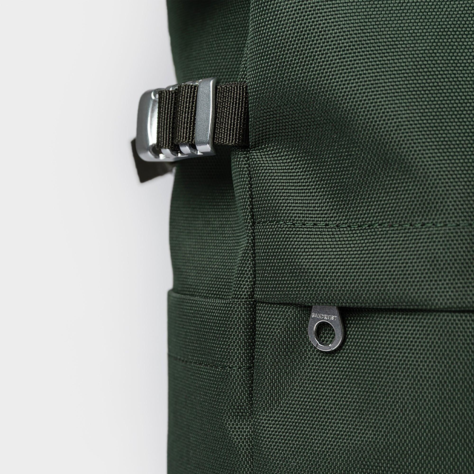 Product image 8 of 12 of Sandqvist Icon Rolltop Backpack M - 23L - Dawn Green/Dark Brown