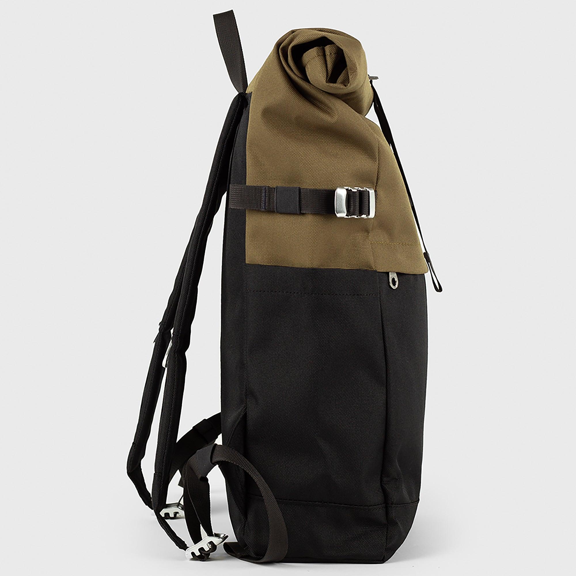 Product image 3 of 9 of Sandqvist Icon Rolltop Backpack M - 23L 14" - Multi Olive