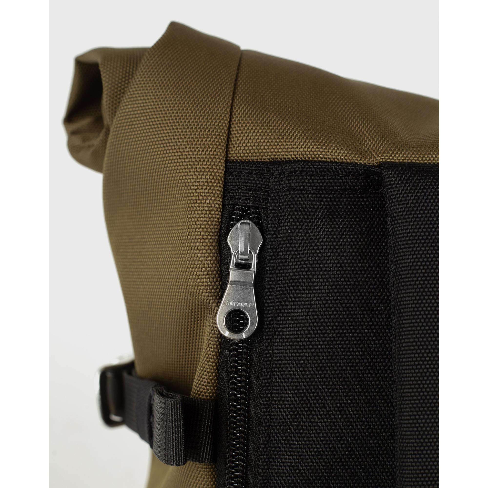 Product image 6 of 9 of Sandqvist Icon Rolltop Backpack M - 23L 14" - Multi Olive