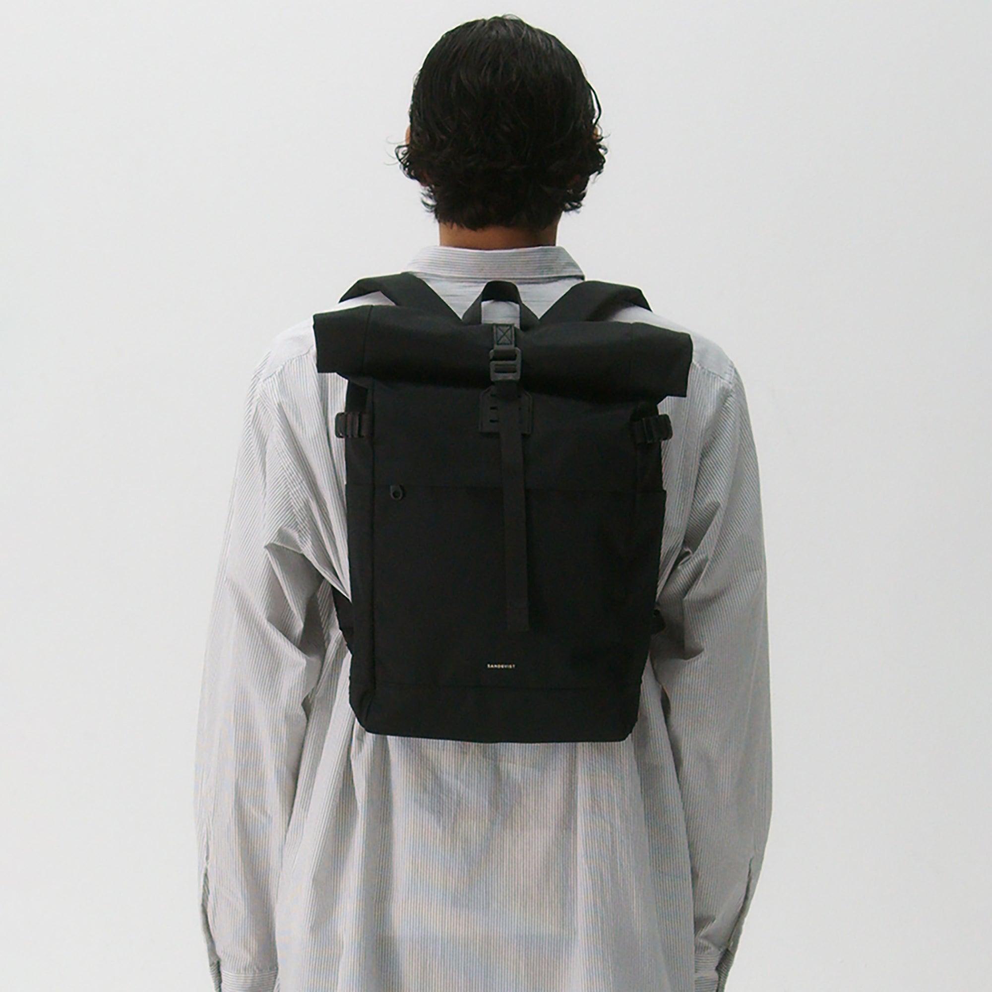 Product image 2 of 11 of Sandqvist Icon Rolltop Backpack M - 23L - Black