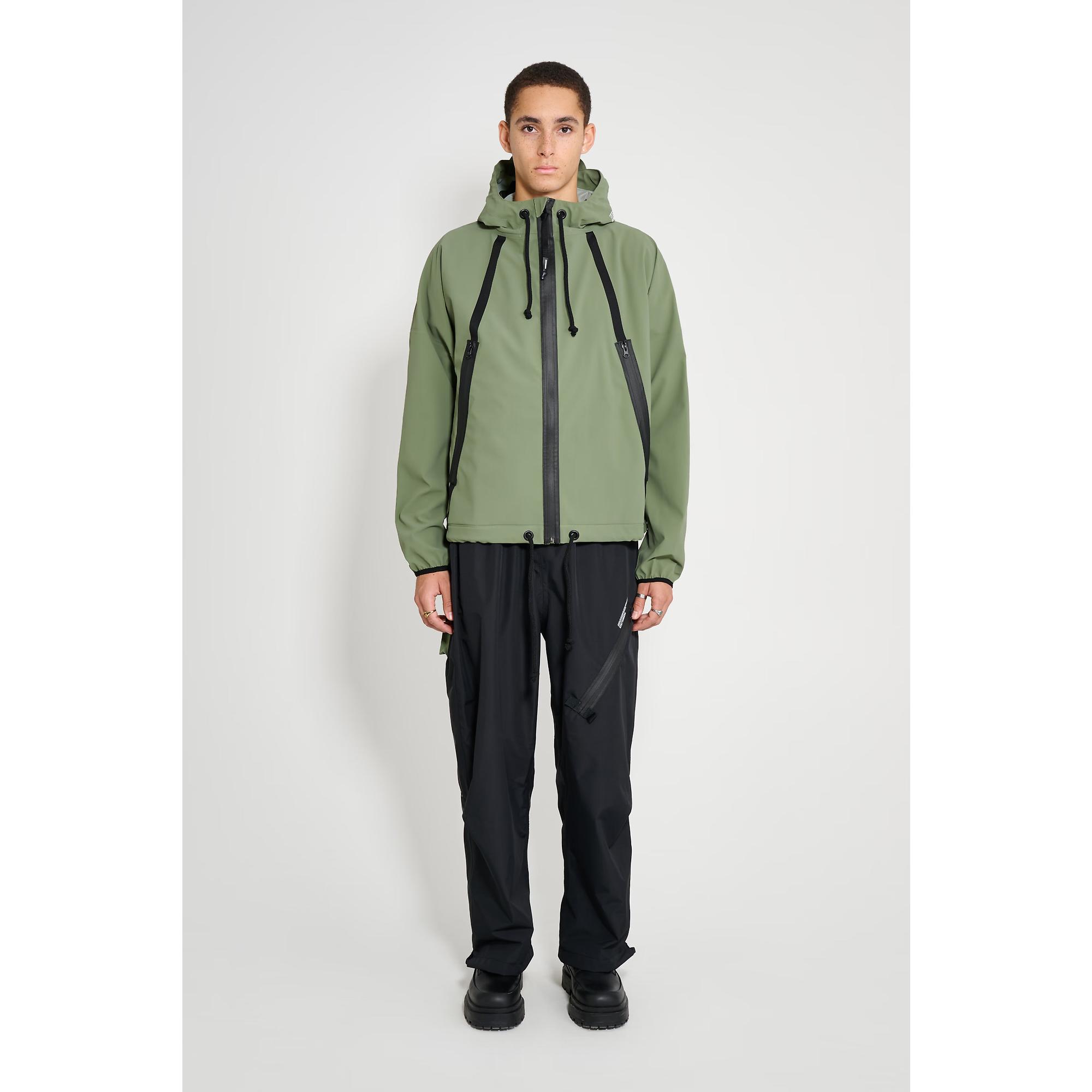 Product image 2 of 5 of Stutterheim Men's Traneberg Tape Jacket - Matte Dry Green