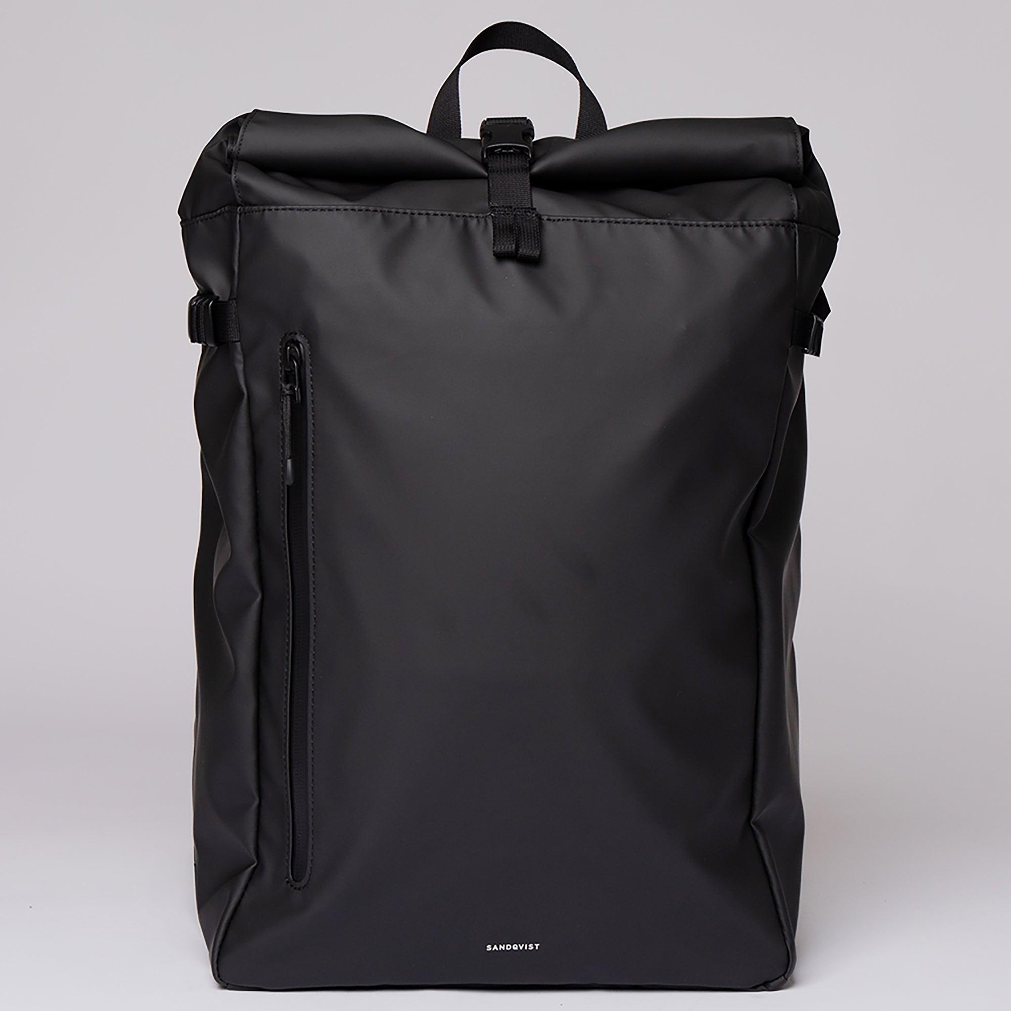 Product image 11 of 12 of Sandqvist Stream Slim Rolltop Backpack L - Black