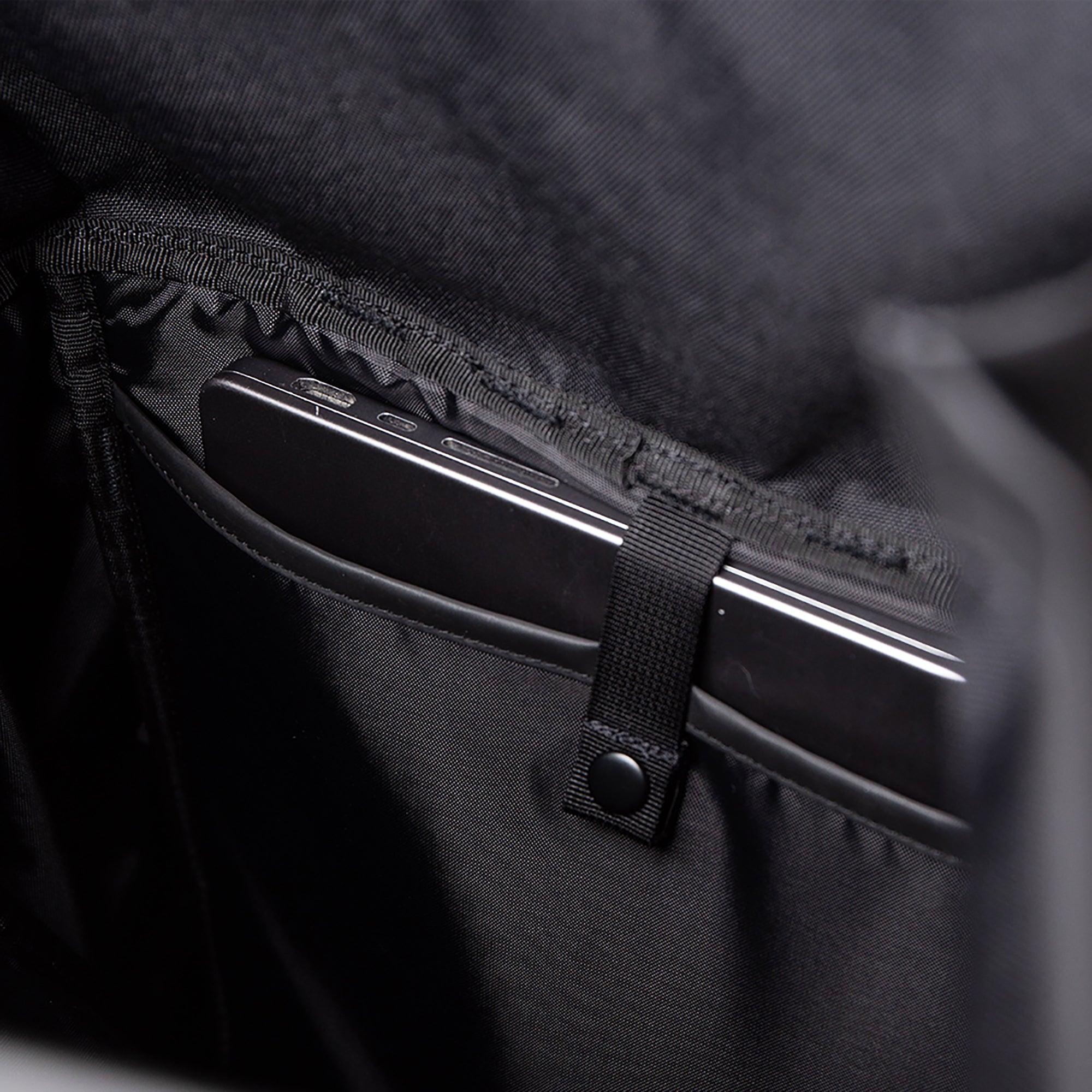 Product image 6 of 12 of Sandqvist Stream Slim Rolltop Backpack L - Black