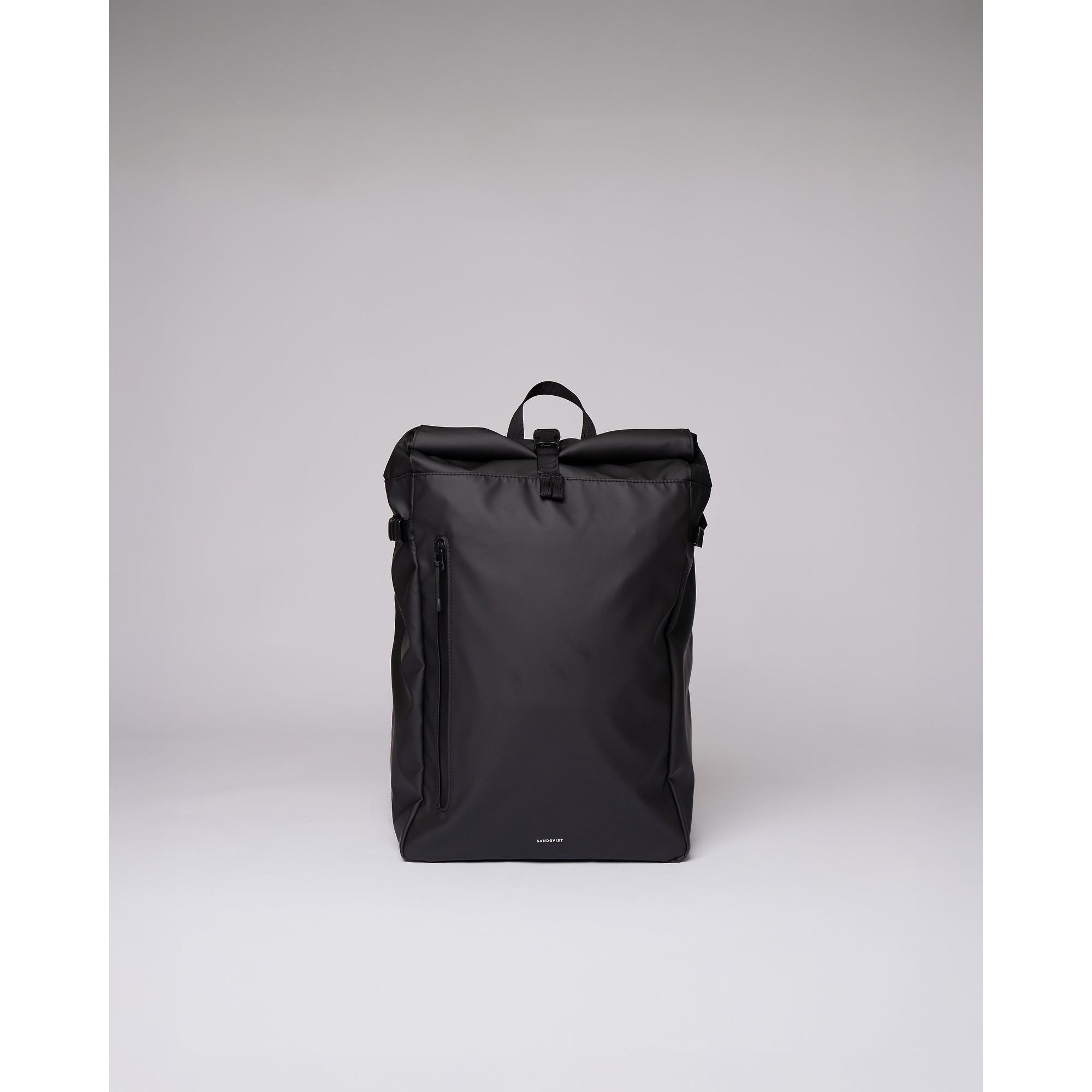 Product image 6 of 12 of Sandqvist Stream Slim Rolltop Backpack M 20L 14" - Black