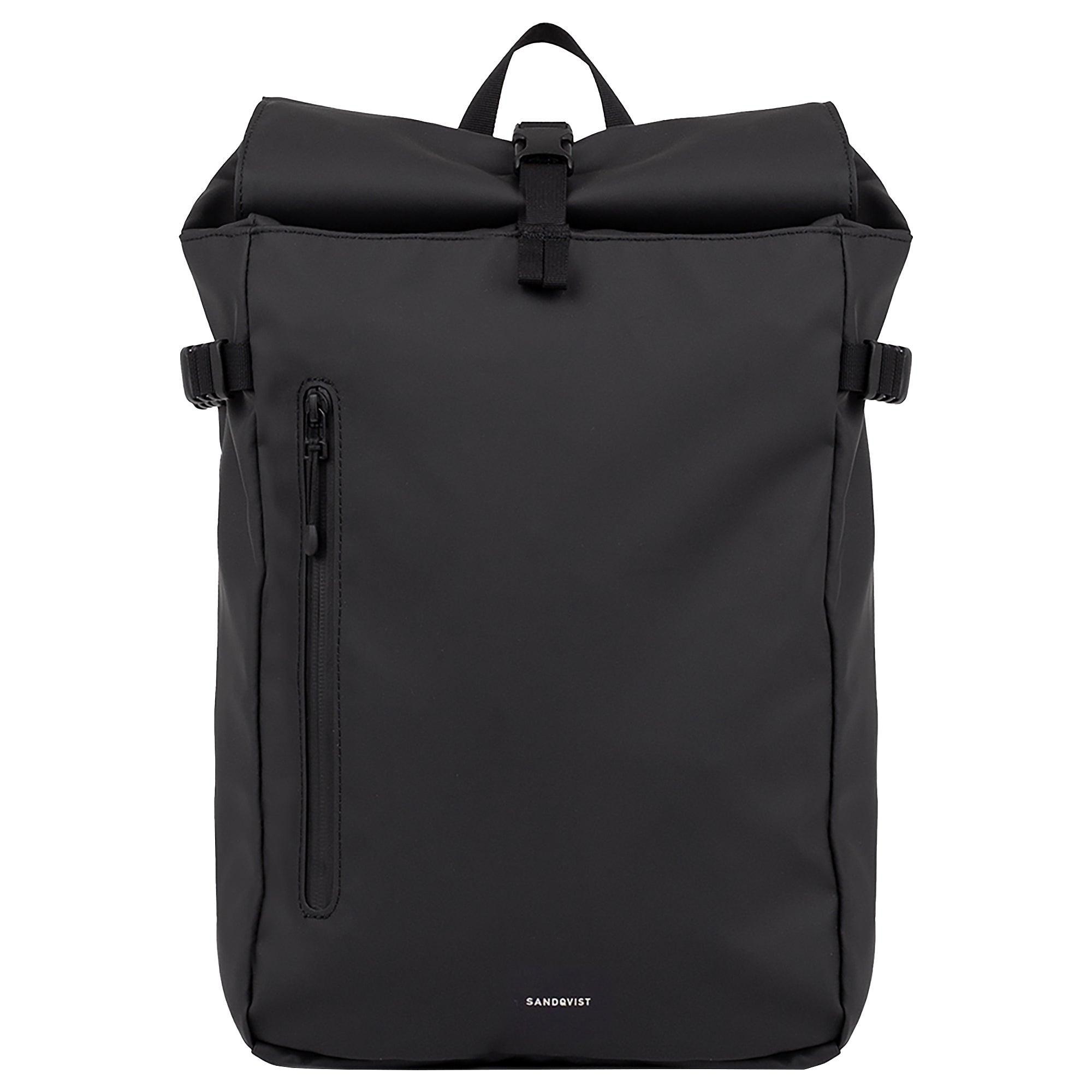 Product image 1 of 12 of Sandqvist Stream Slim Rolltop Backpack M 20L 14" - Black