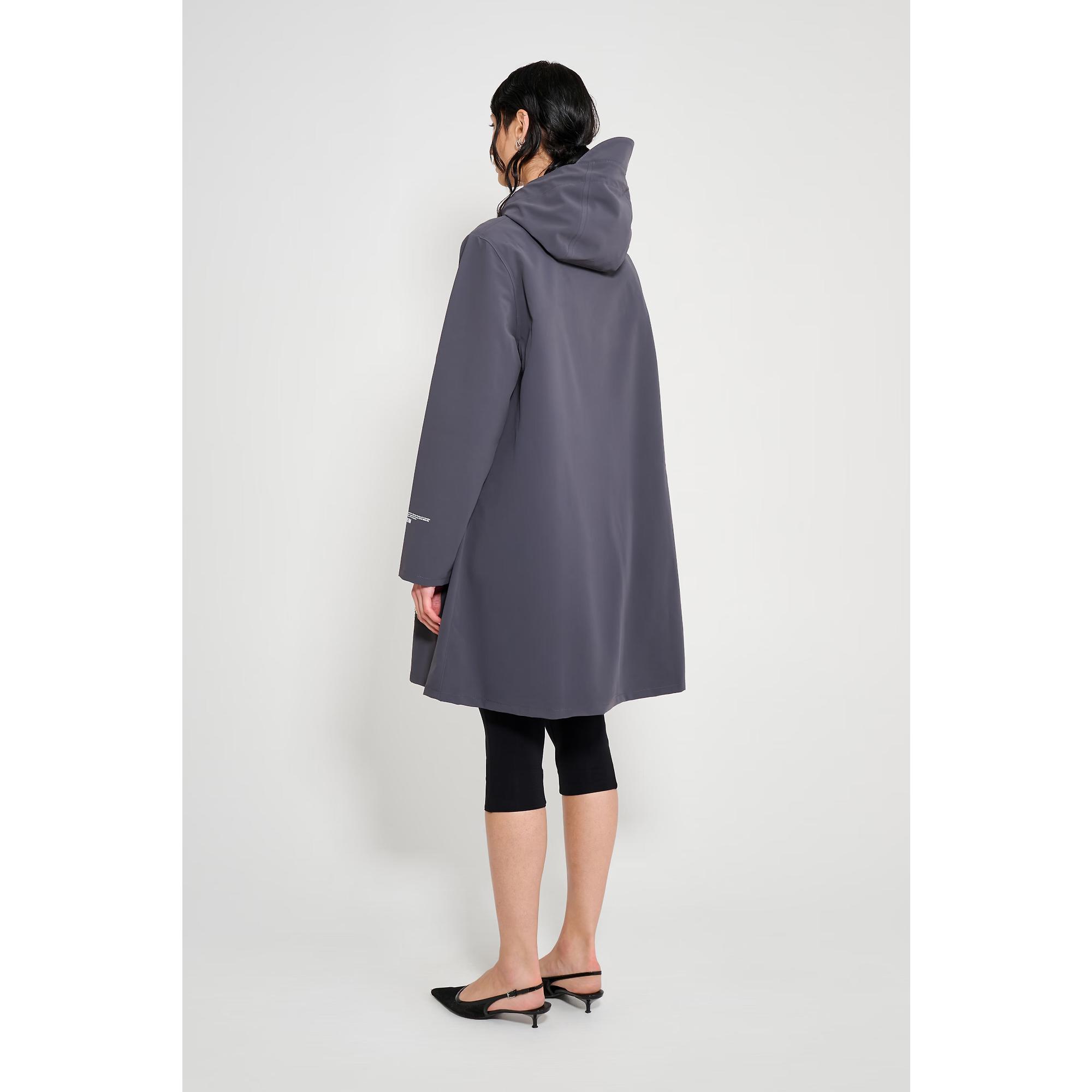 Product image 4 of 4 of Stutterheim Women's Mosebacke Lightweight Patch Raincoat - Mystic Blue