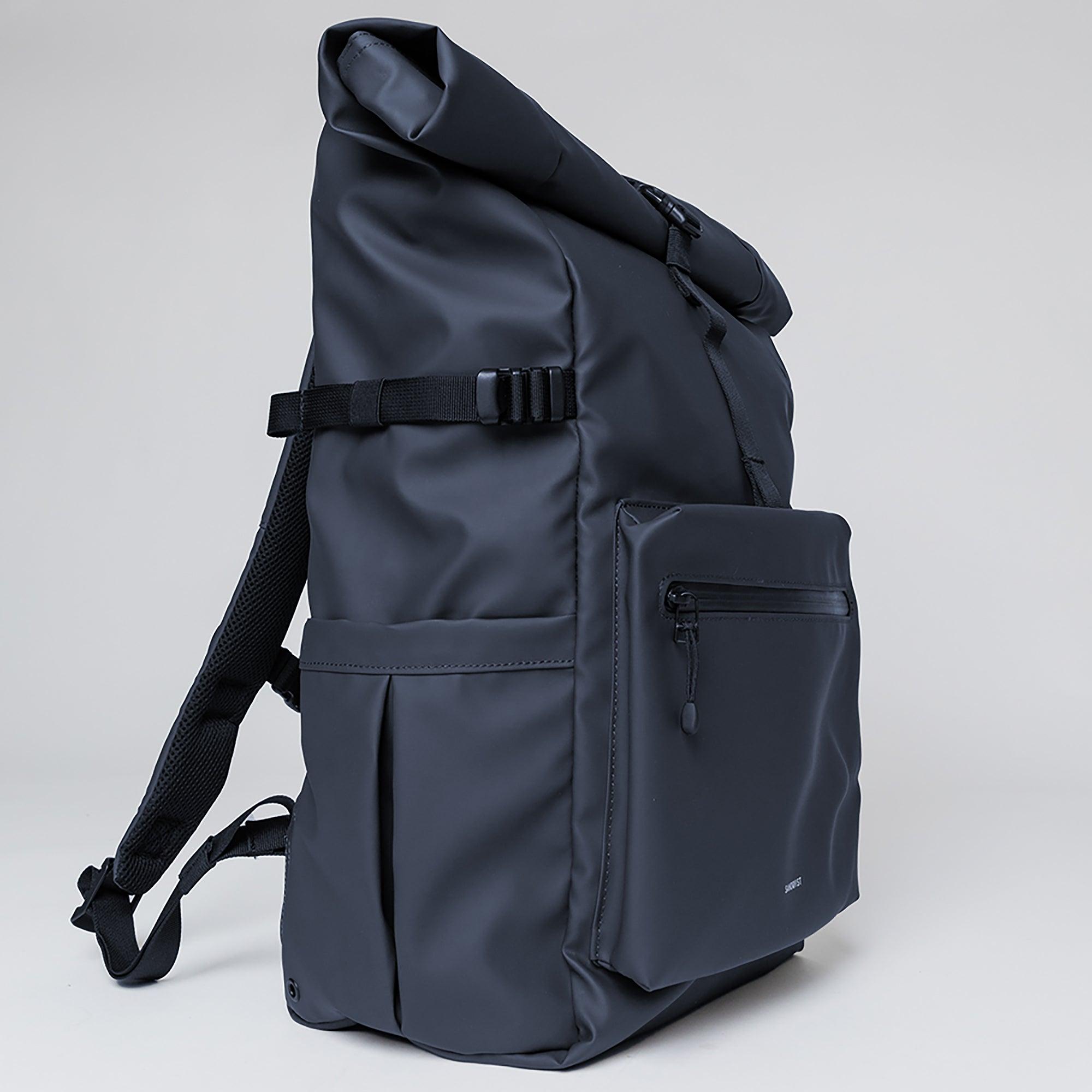 Product image 3 of 9 of Sandqvist Stream Rolltop Backpack L 34L 16" - Navy