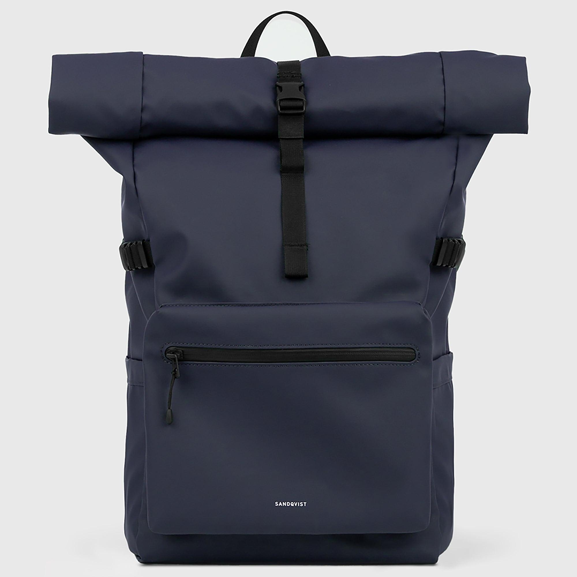 Product image 8 of 9 of Sandqvist Stream Rolltop Backpack L 34L 16" - Navy