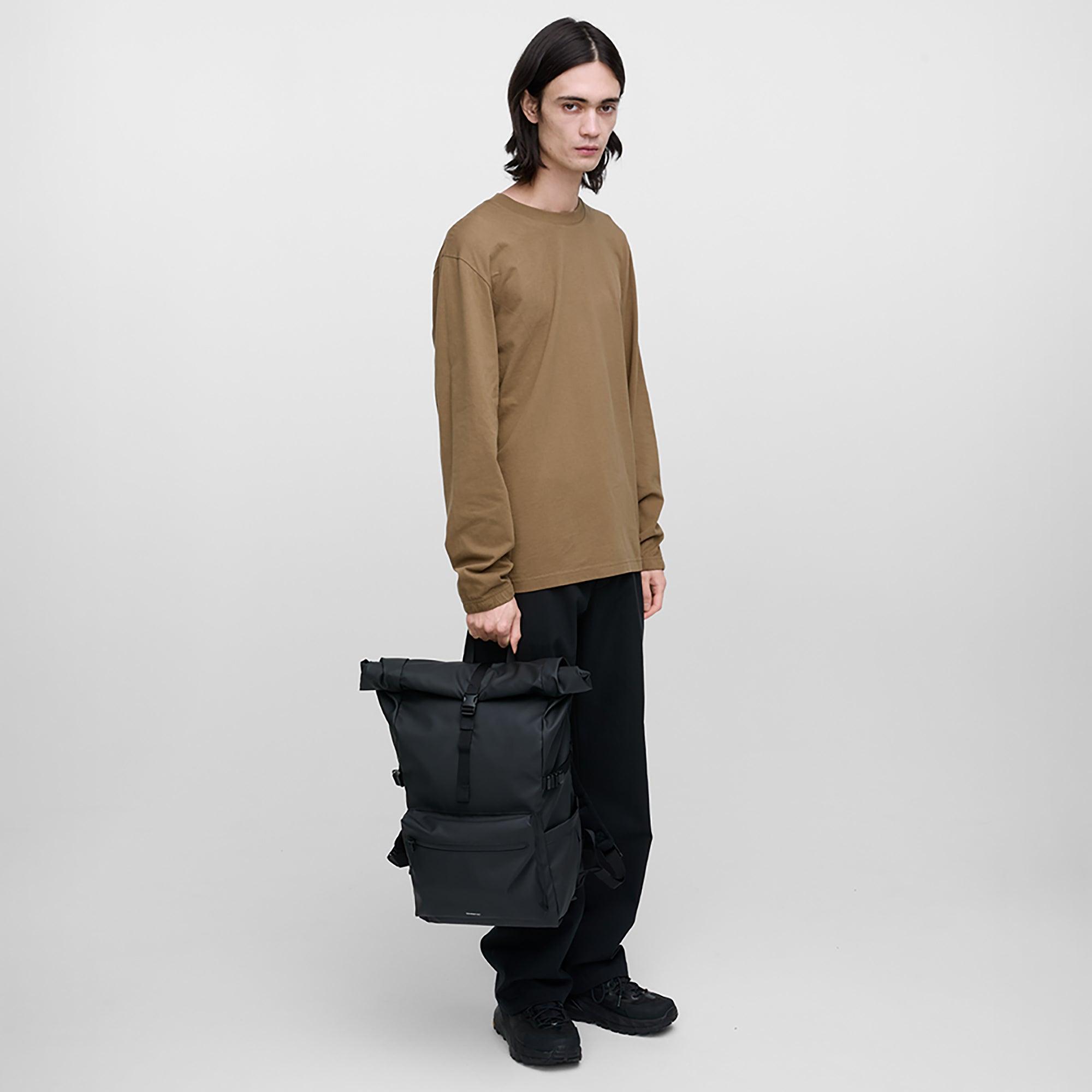 Product image 14 of 16 of Sandqvist Stream Rolltop Backpack L 34L 16" - Black