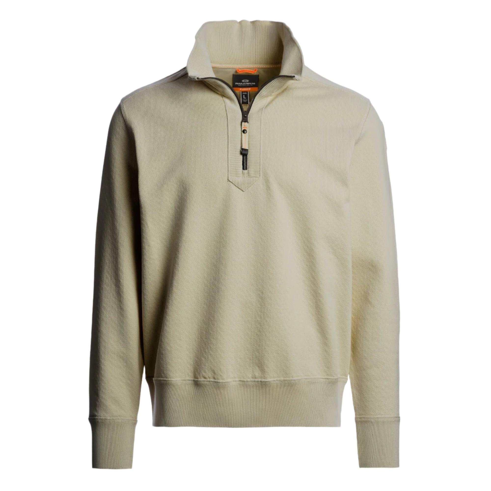 Product image 1 of 2 of Parajumpers Men's Lenard Half-Zip Sweatshirt - Silver Sage