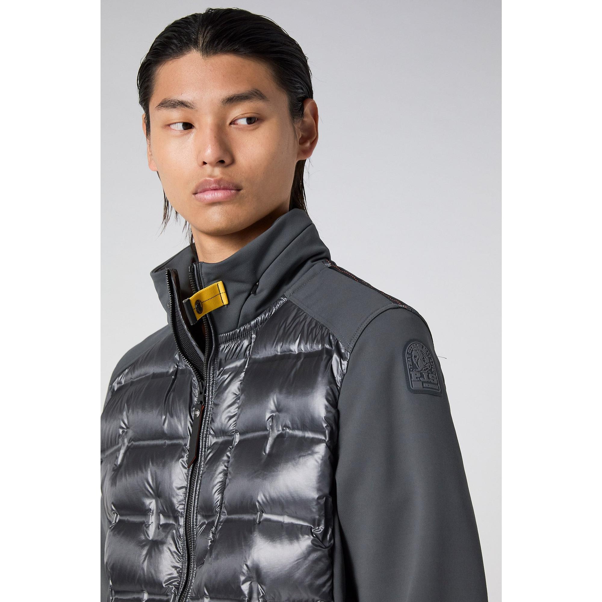 Product image 7 of 7 of Parajumpers Men's Matty Down Hybrid Jacket - Gargoyle