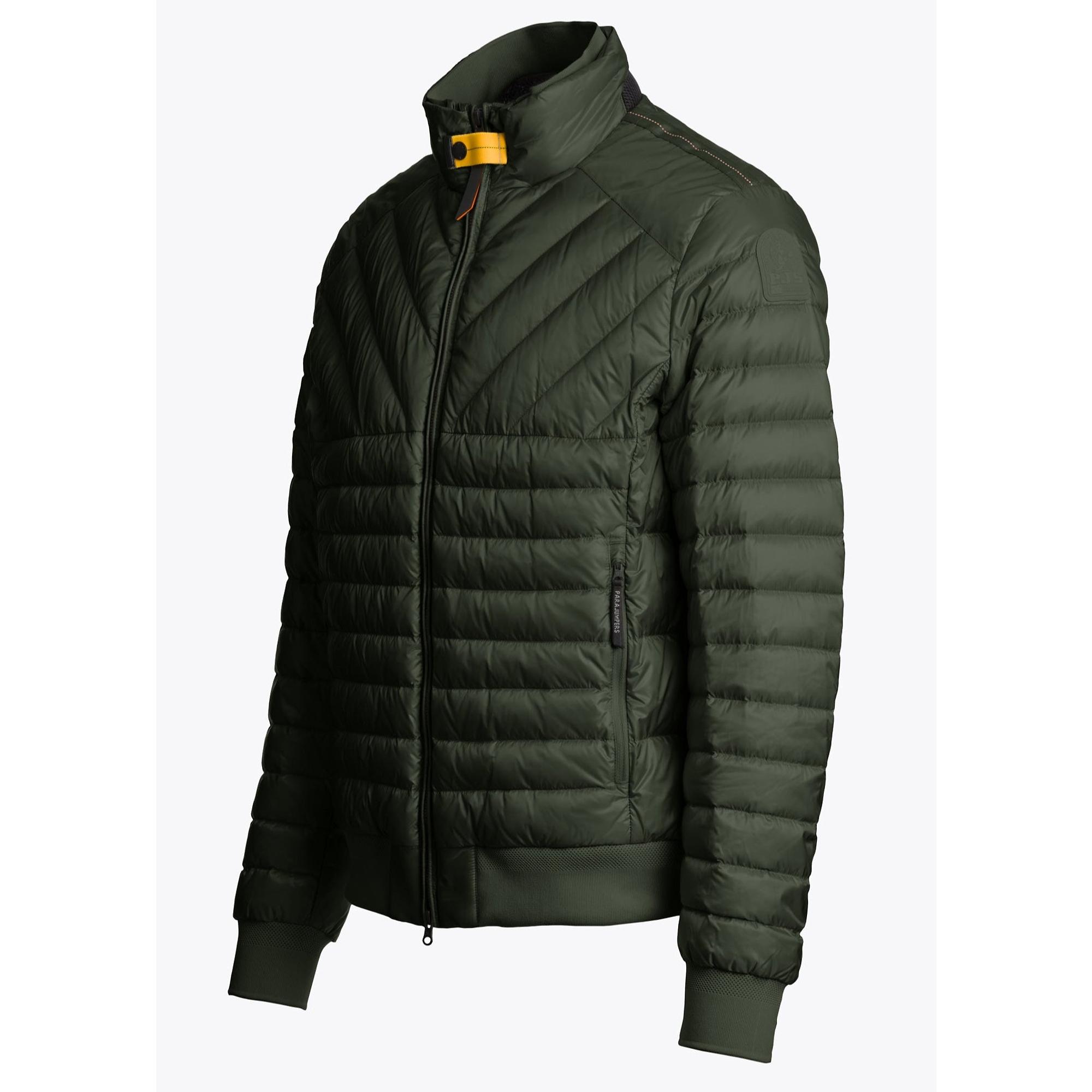Product image 2 of 3 of Parajumpers Men's Sensai Down Bomber Jacket - Kombu Green