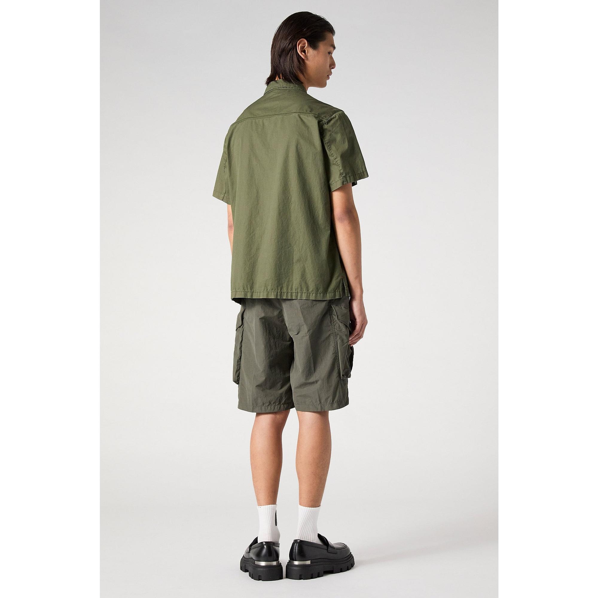 Product image 5 of 6 of Parajumpers Men's Merv Short Sleeve Shirt - Tortuga Green