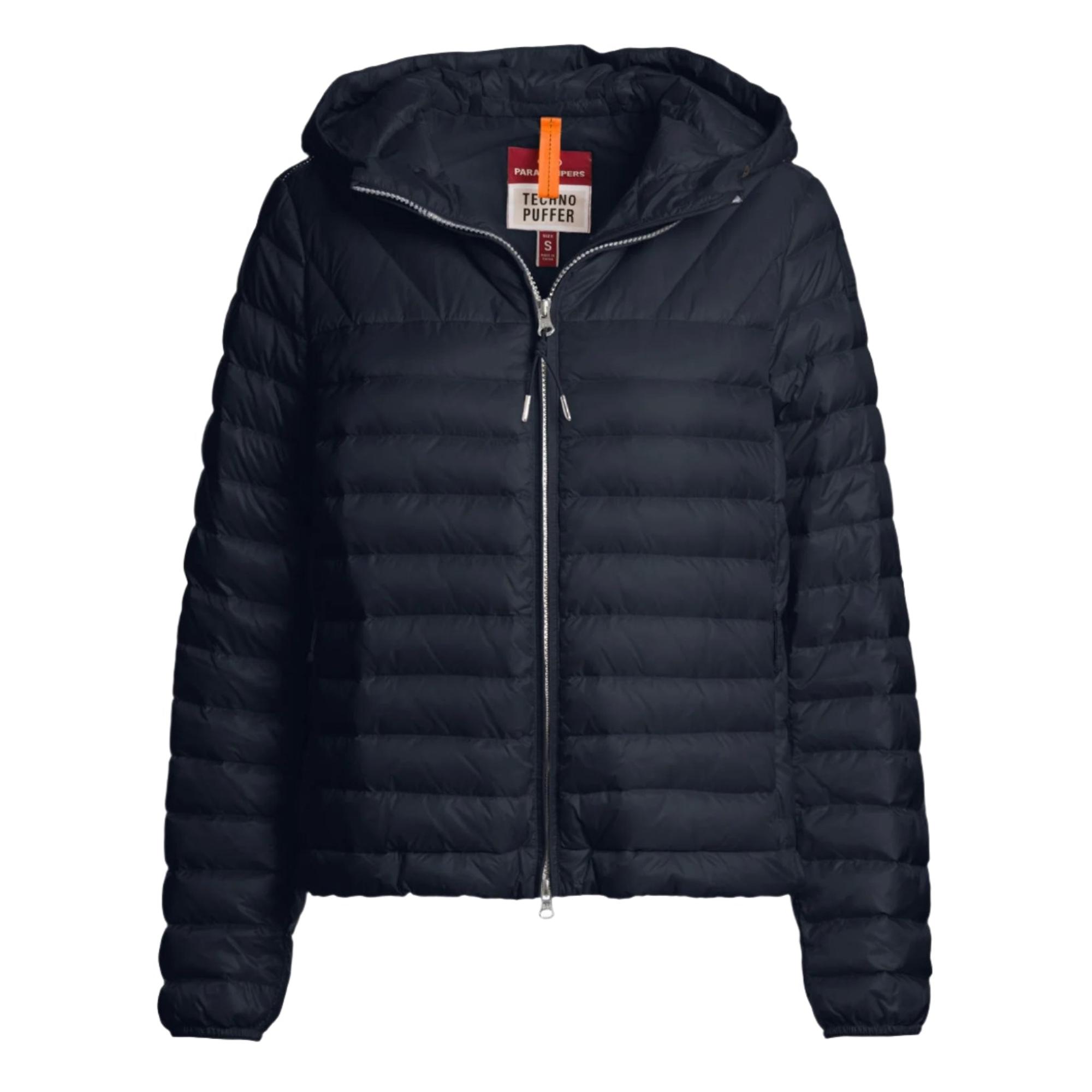 Product image 1 of 3 of Parajumpers Women's Miroku Hooded Down Puffer Jacket - Blue Navy