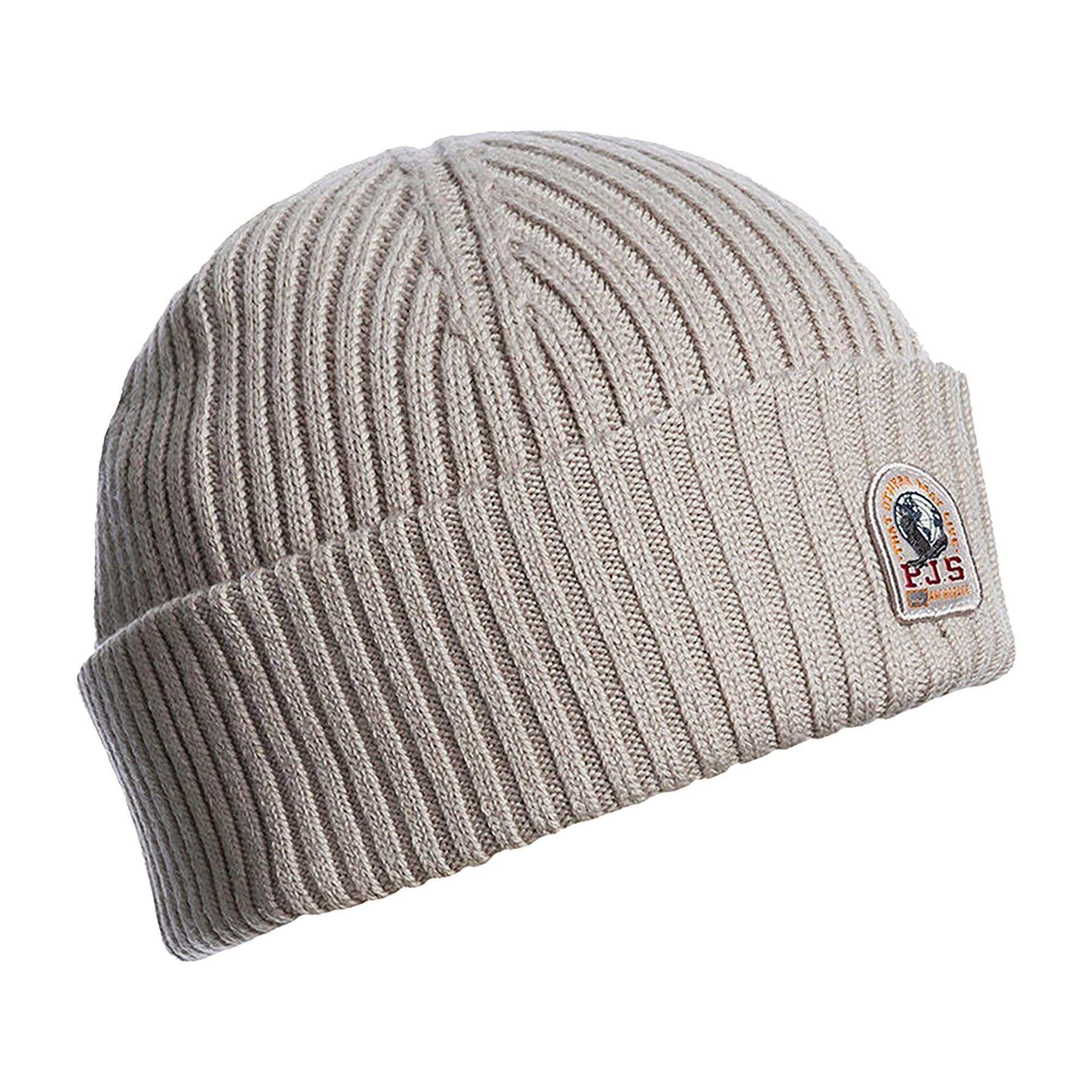 Product image 1 of 3 of Parajumpers Rib Knitted Beanie Hat - Chateau Grey