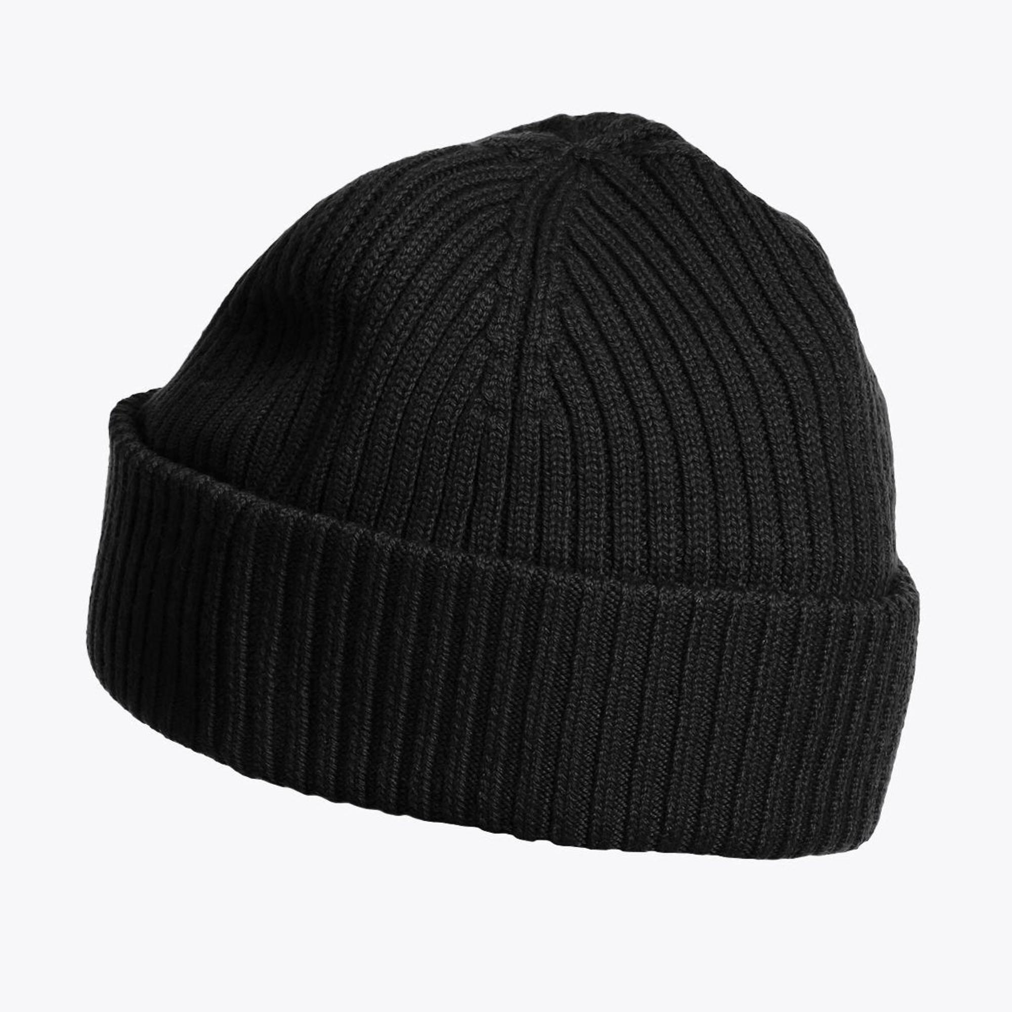 Product image 2 of 3 of Parajumpers Rib Knitted Beanie Hat - Black