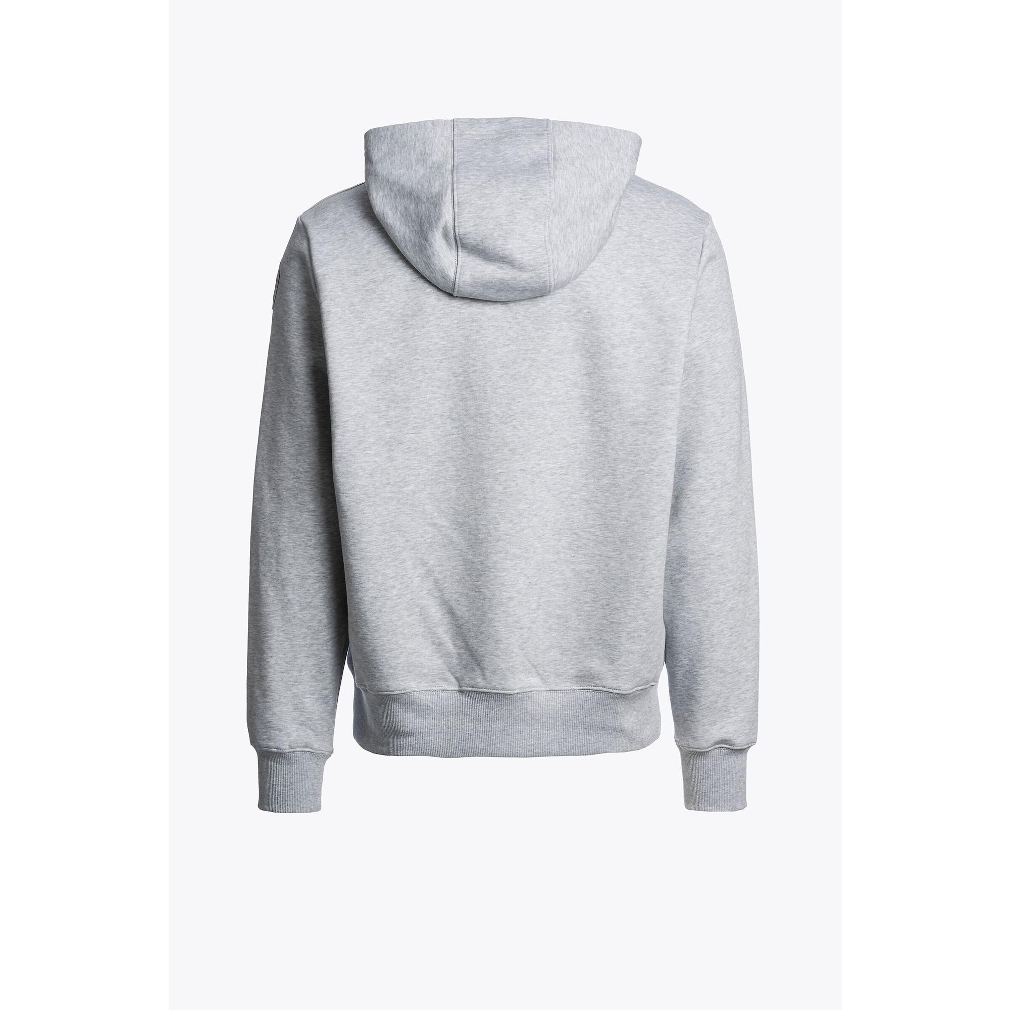 Product image 2 of 6 of Parajumpers Men's Everest Hooded Sweatshirt - Ash Grey Melange