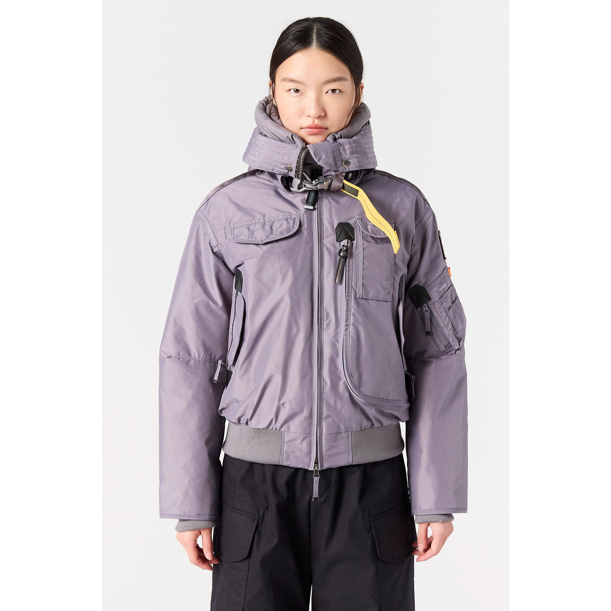 Product image 4 of 7 of Parajumpers Women's Gobi Hooded Down Bomber Jacket - Black