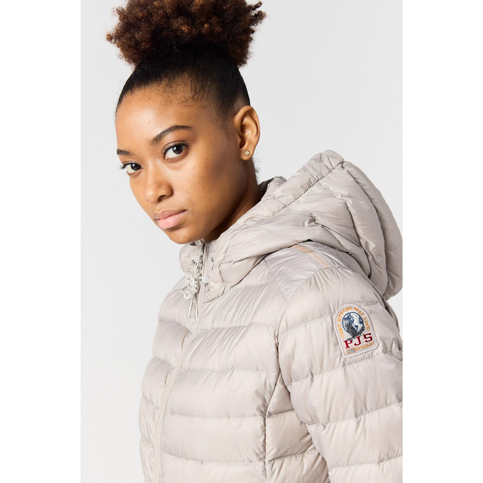 Product image 7 of 7 of Parajumpers Women's Rory Lightweight Hooded Down Jacket - Black