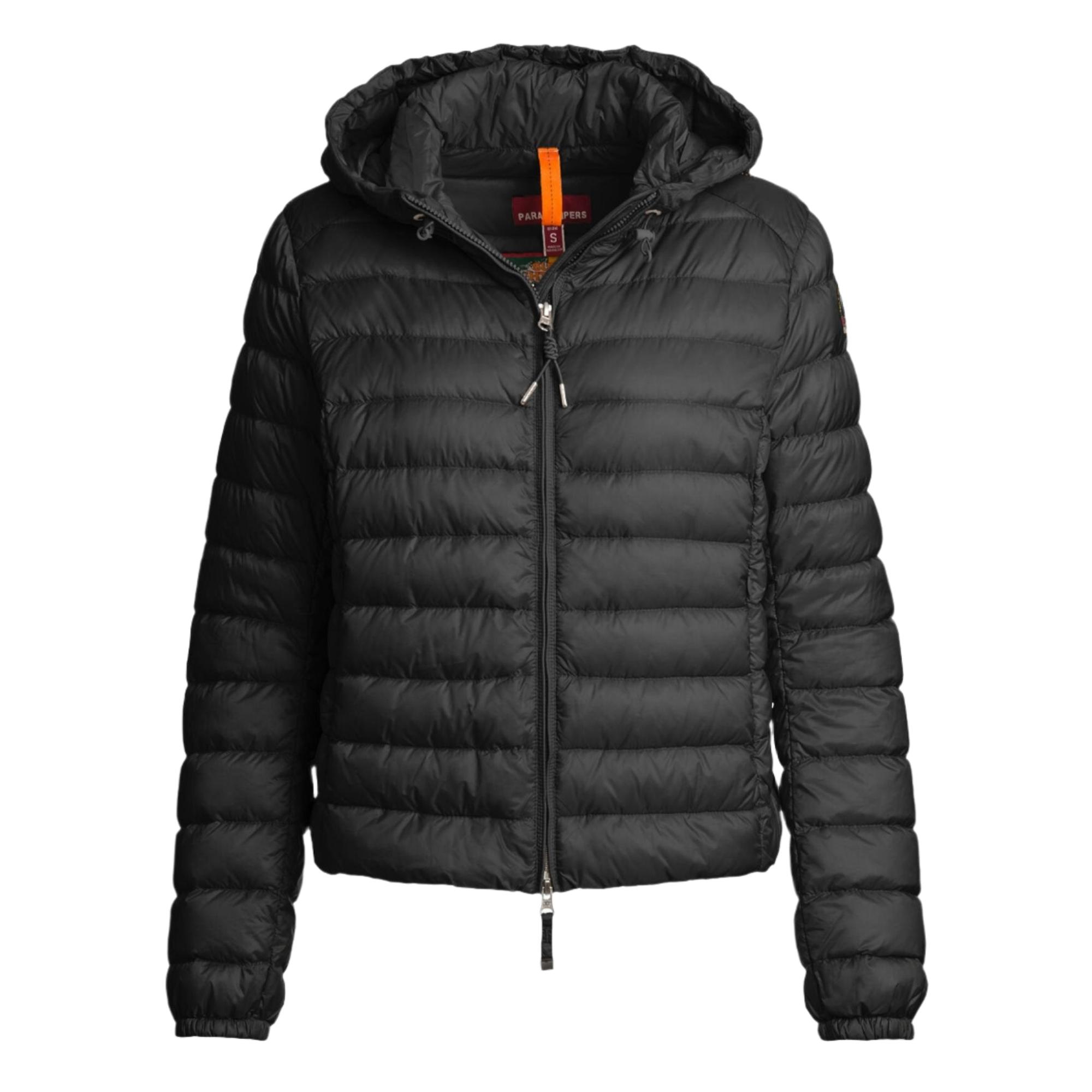 Product image 1 of 7 of Parajumpers Women's Rory Lightweight Hooded Down Jacket - Black