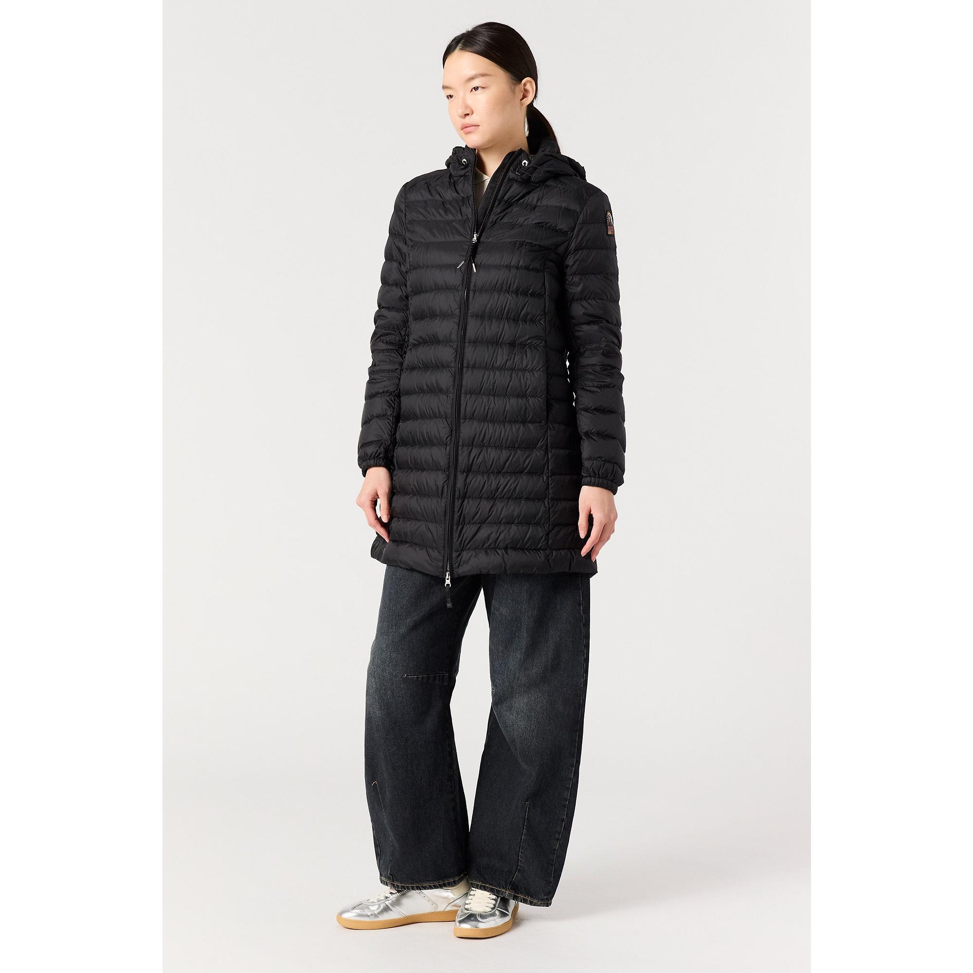 Product image 3 of 7 of Parajumpers Women's Meredith Lightweight Hooded Down Jacket - Black