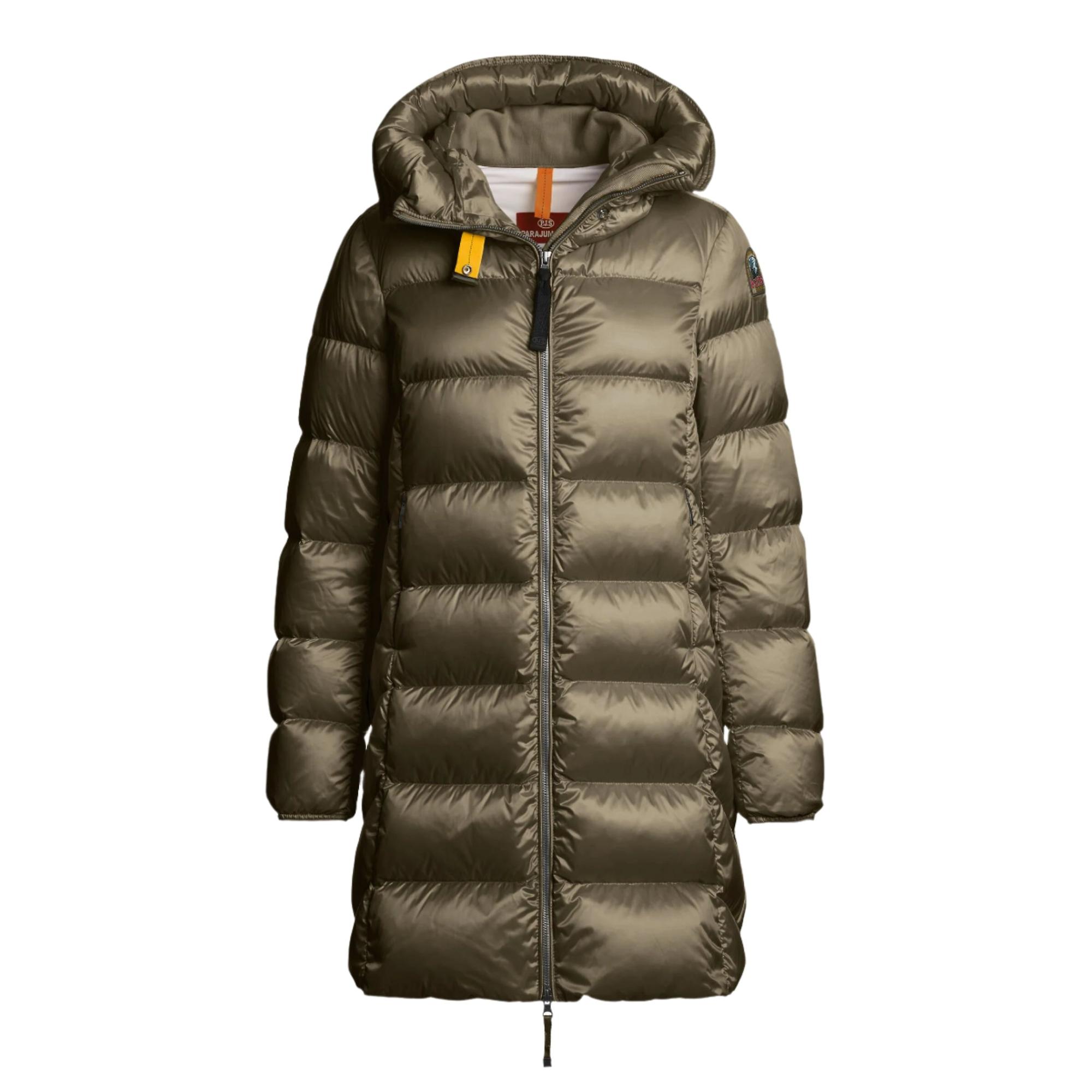 Product image 1 of 7 of Parajumpers Women's Marion Hooded Down Parka - Olive Grey