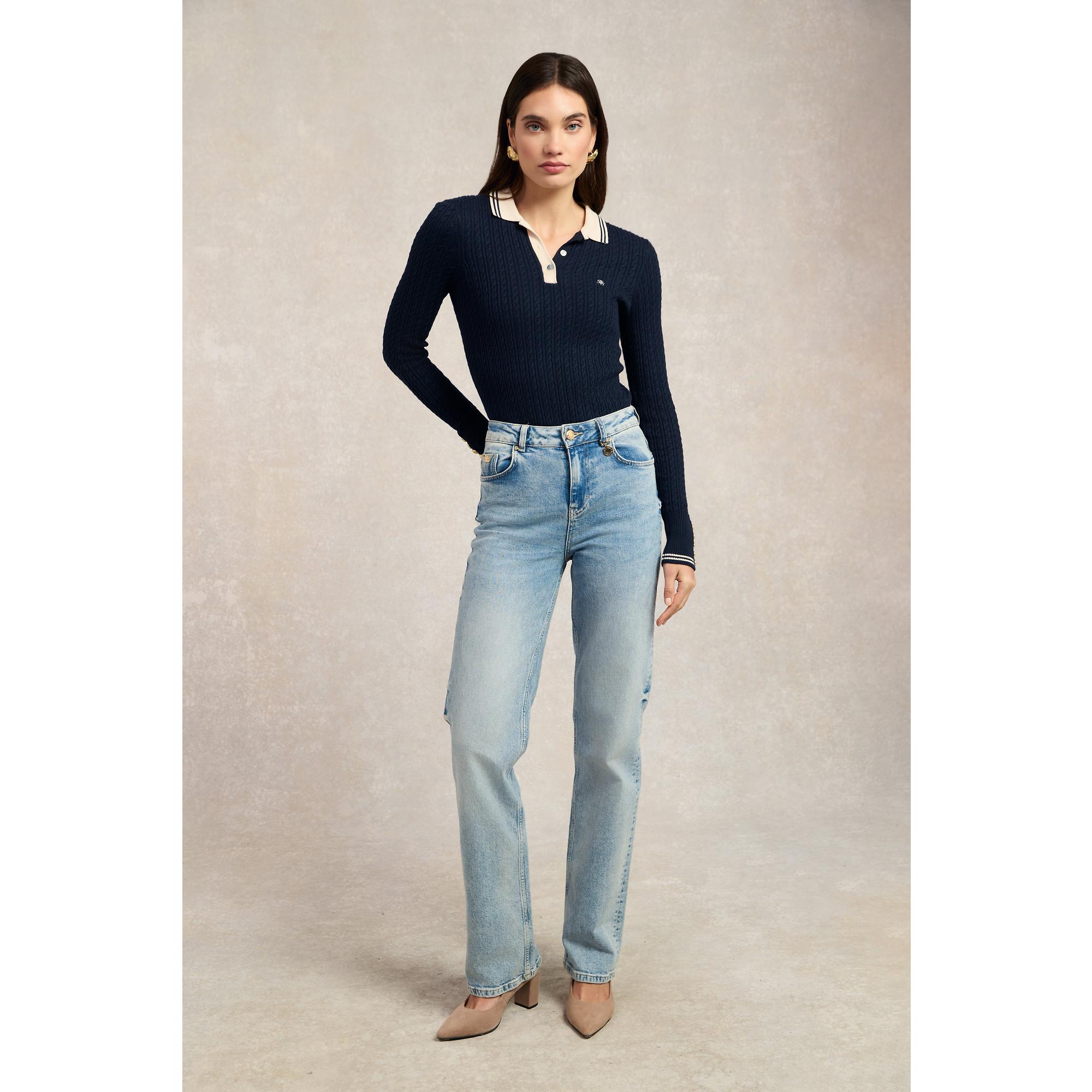 Product image 3 of 8 of Holland Cooper Women's Orla Knit - Ink Navy