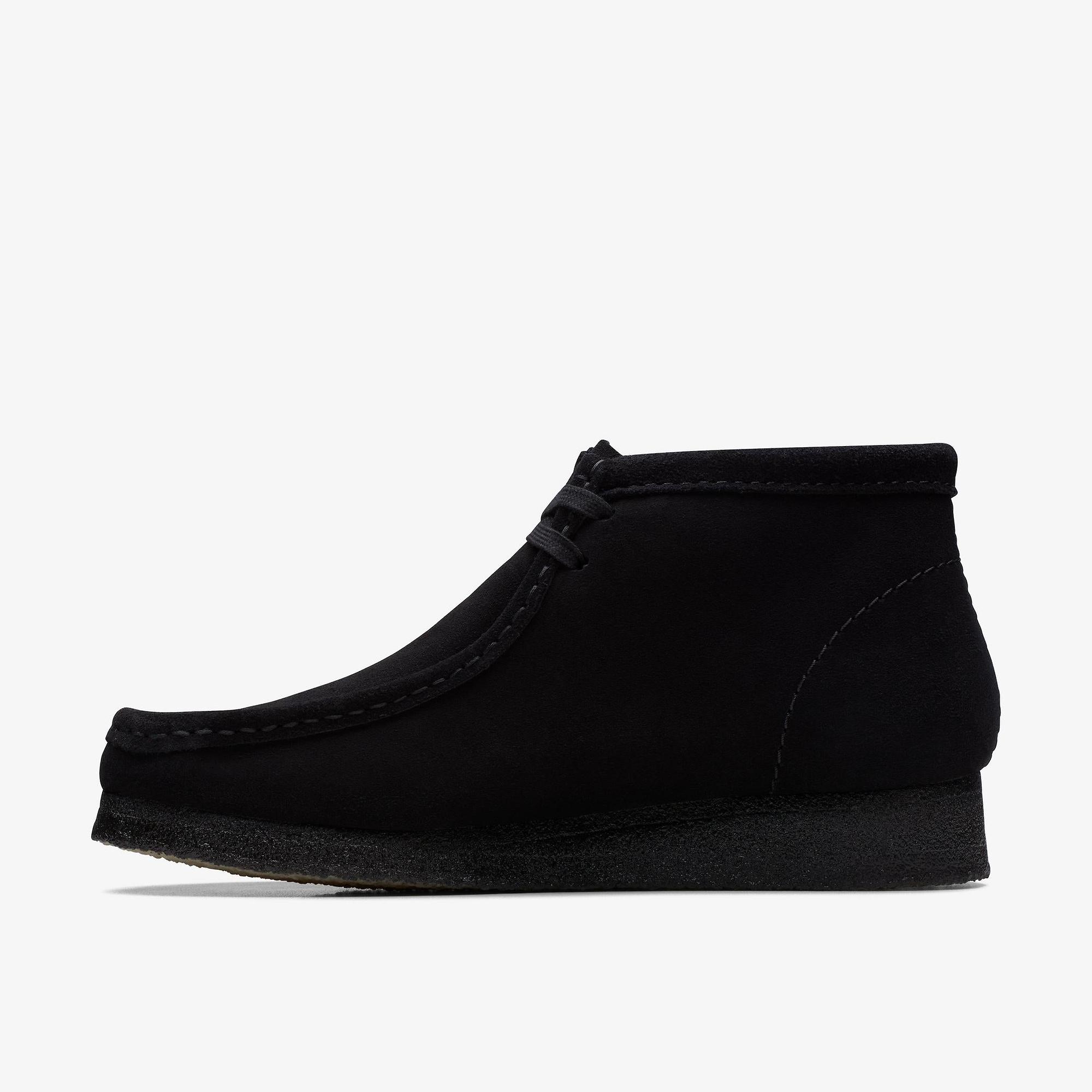 Product image 2 of 7 of Clarks Originals Men's Wallabee Boots - Black Suede