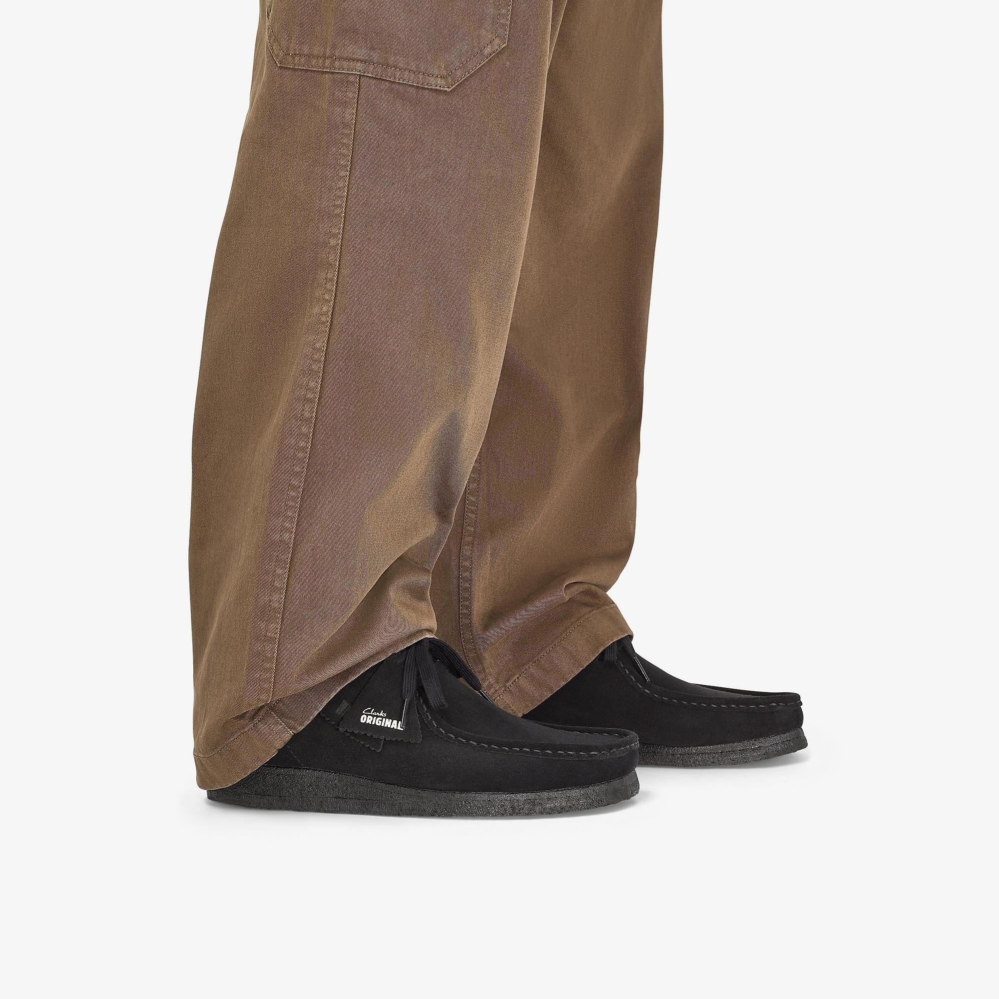 Product image 2 of 6 of Clarks Originals Men's Wallabee Shoes - Black Suede