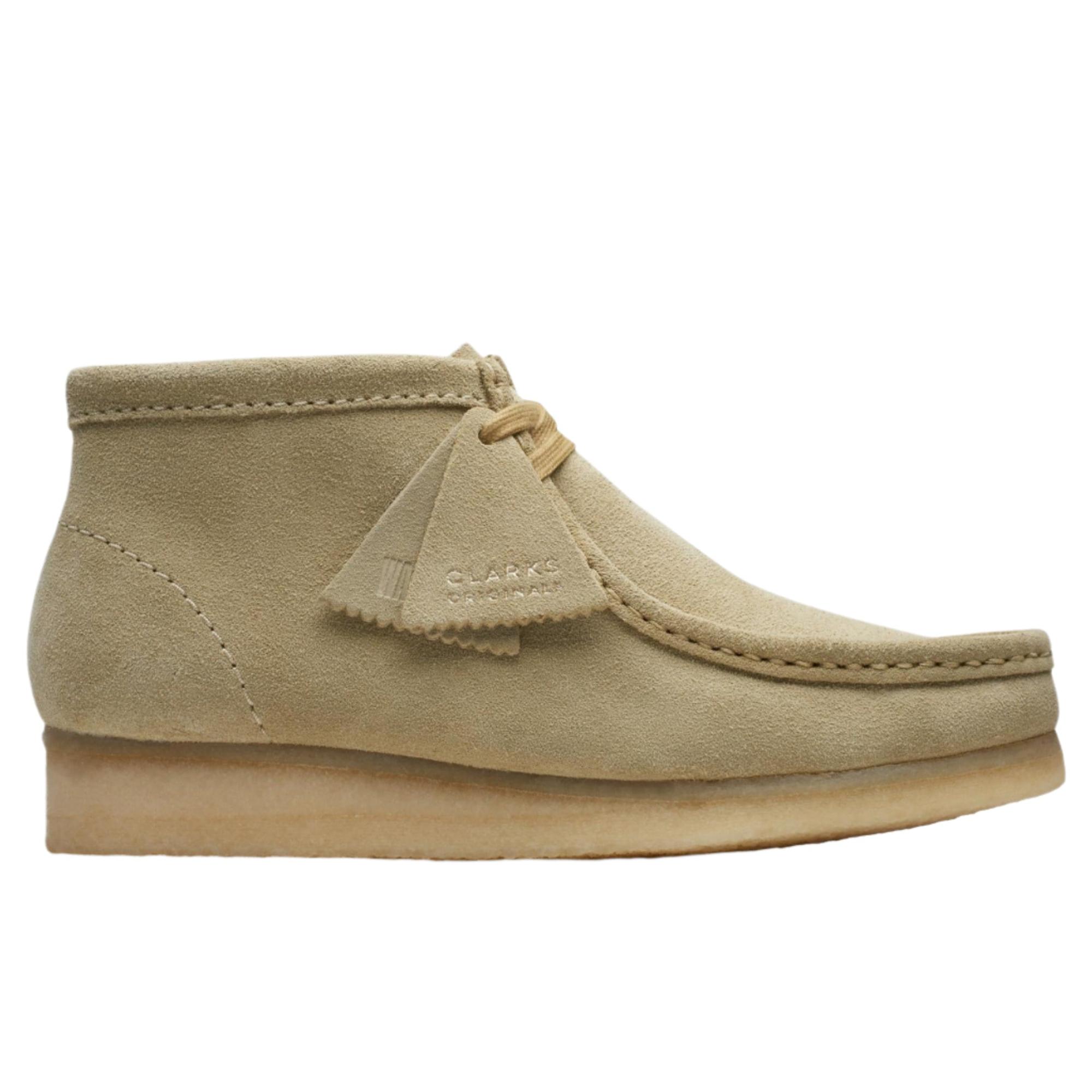 Product image 1 of 8 of Clarks Originals Women's Wallabee Boots - Maple Suede