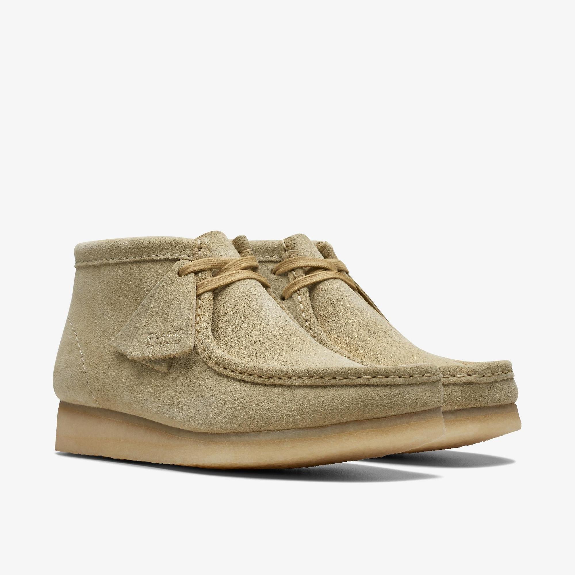Product image 5 of 8 of Clarks Originals Women's Wallabee Boots - Maple Suede