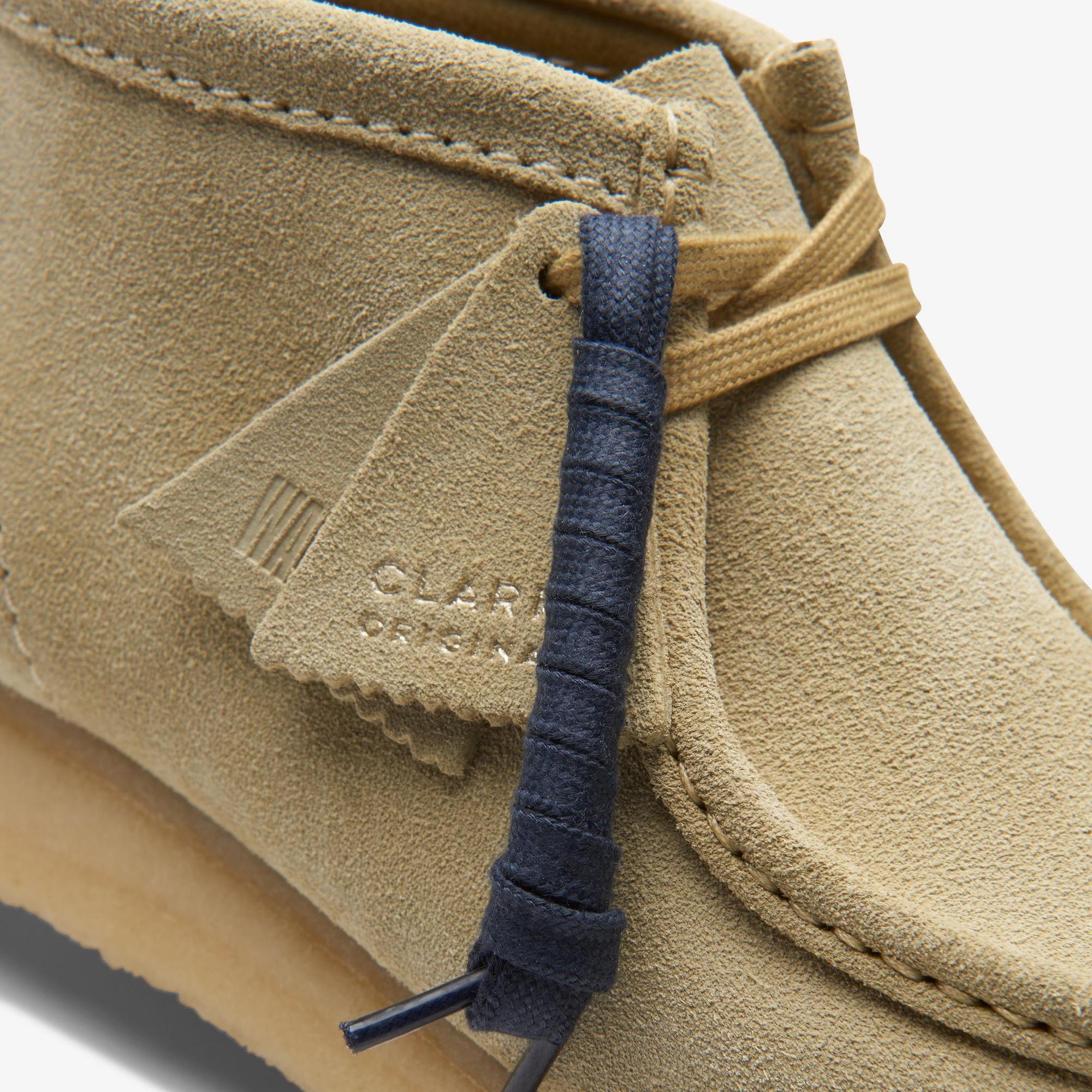 Product image 8 of 8 of Clarks Originals Women's Wallabee Boots - Maple Suede