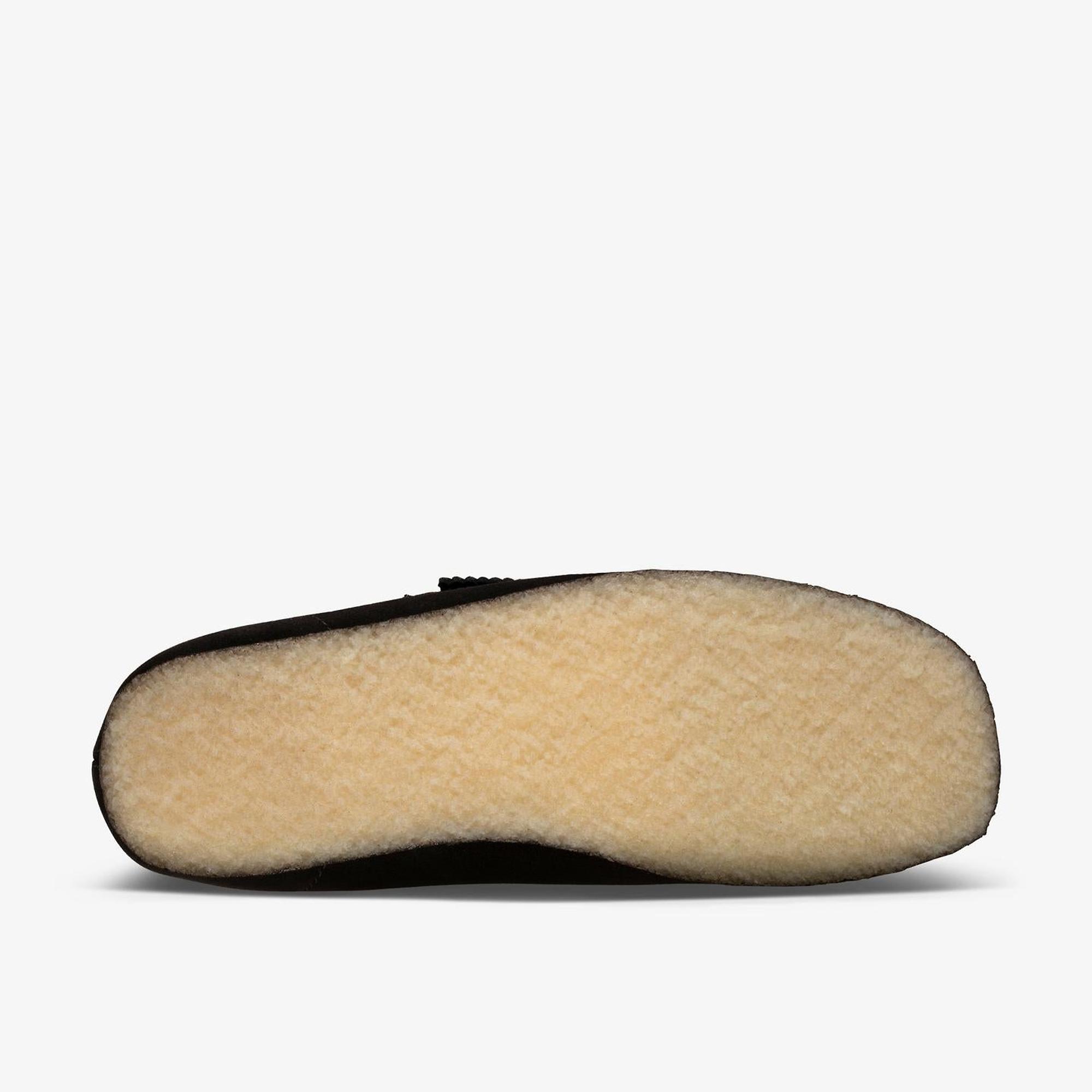 Product image 4 of 7 of Clarks Originals Women's Wallabee Shoes - Black Suede